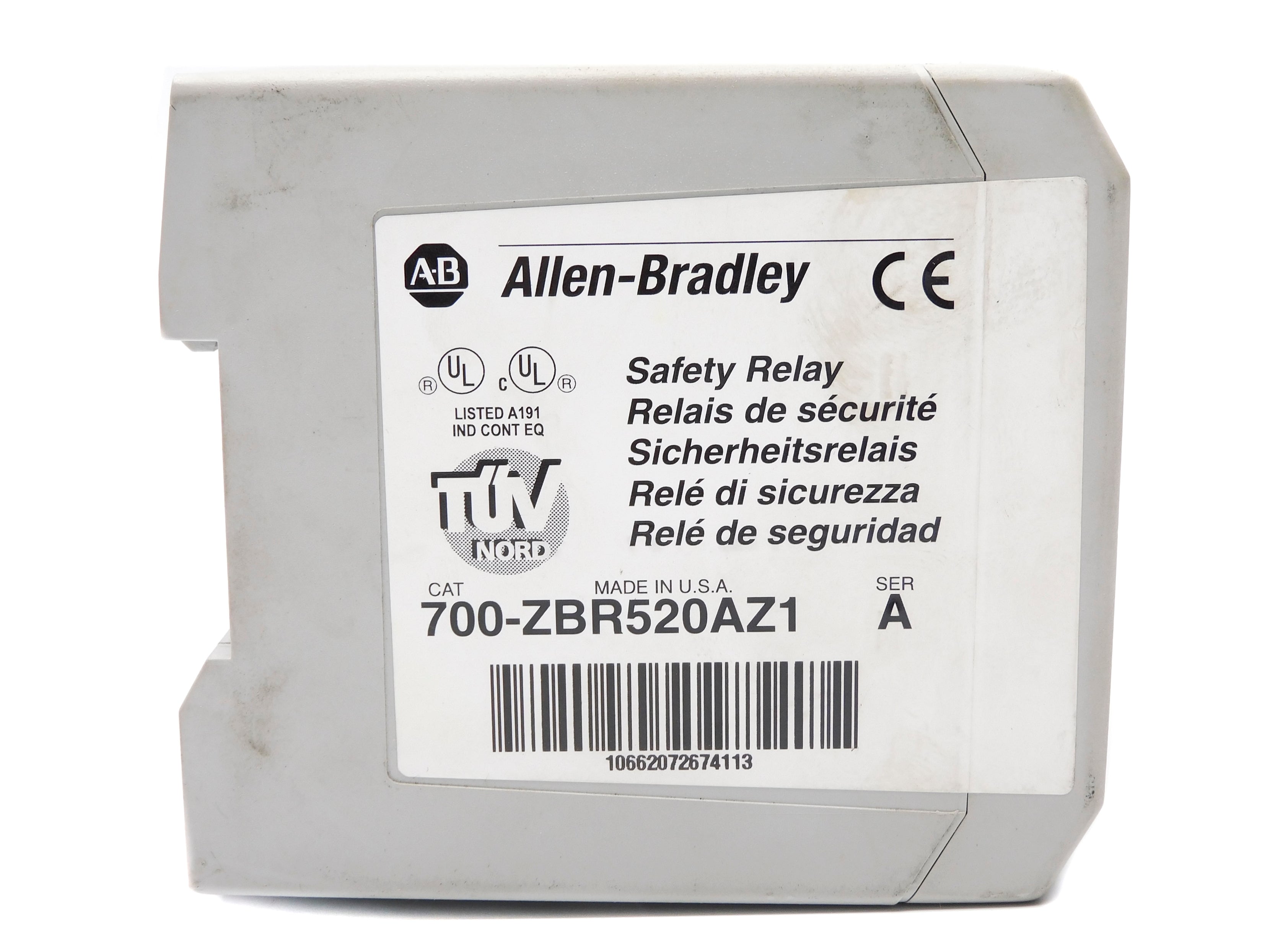 INDUSTRIAL SPARE PART 700-ZBR520AZ1 SER. A 120V 1.5A UNMP