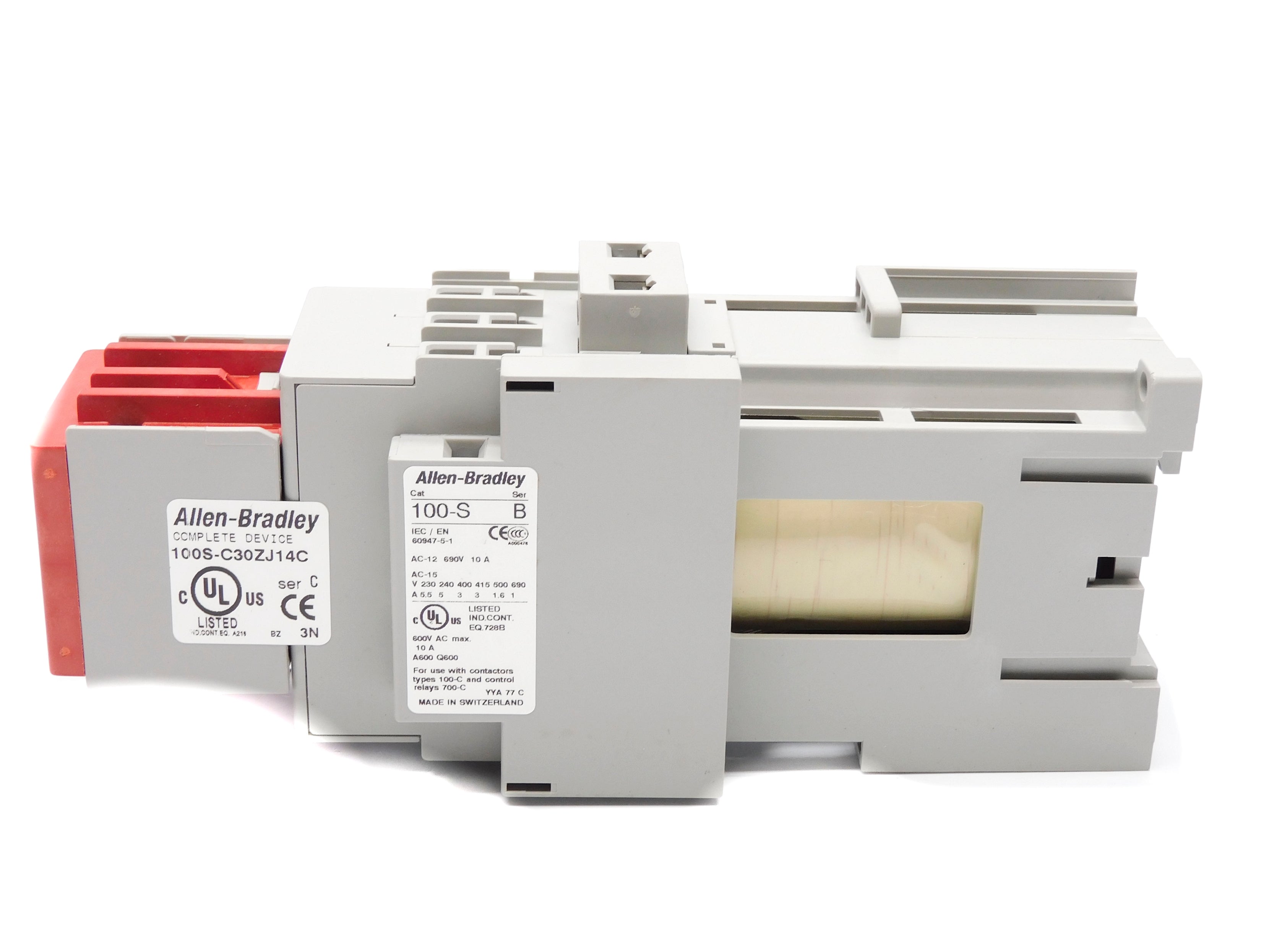 ALLEN BRADLEY 100S-C30ZJ14C SER. C 24VDC (BR/WH) NSMP