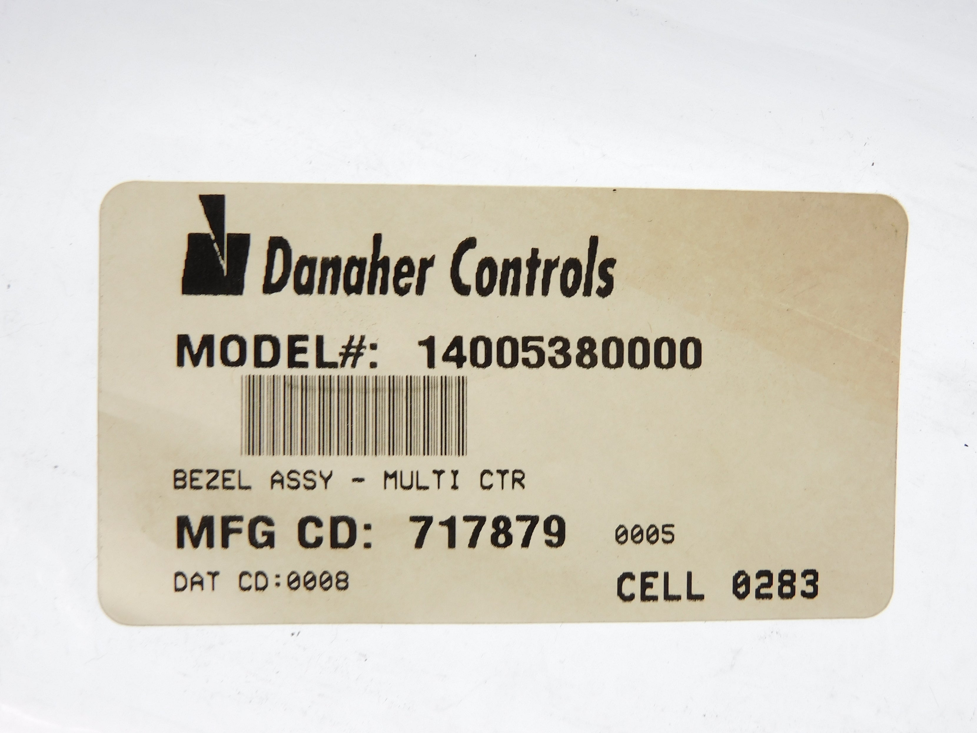 DANAHER CONTROLS 14005380000 NSMP