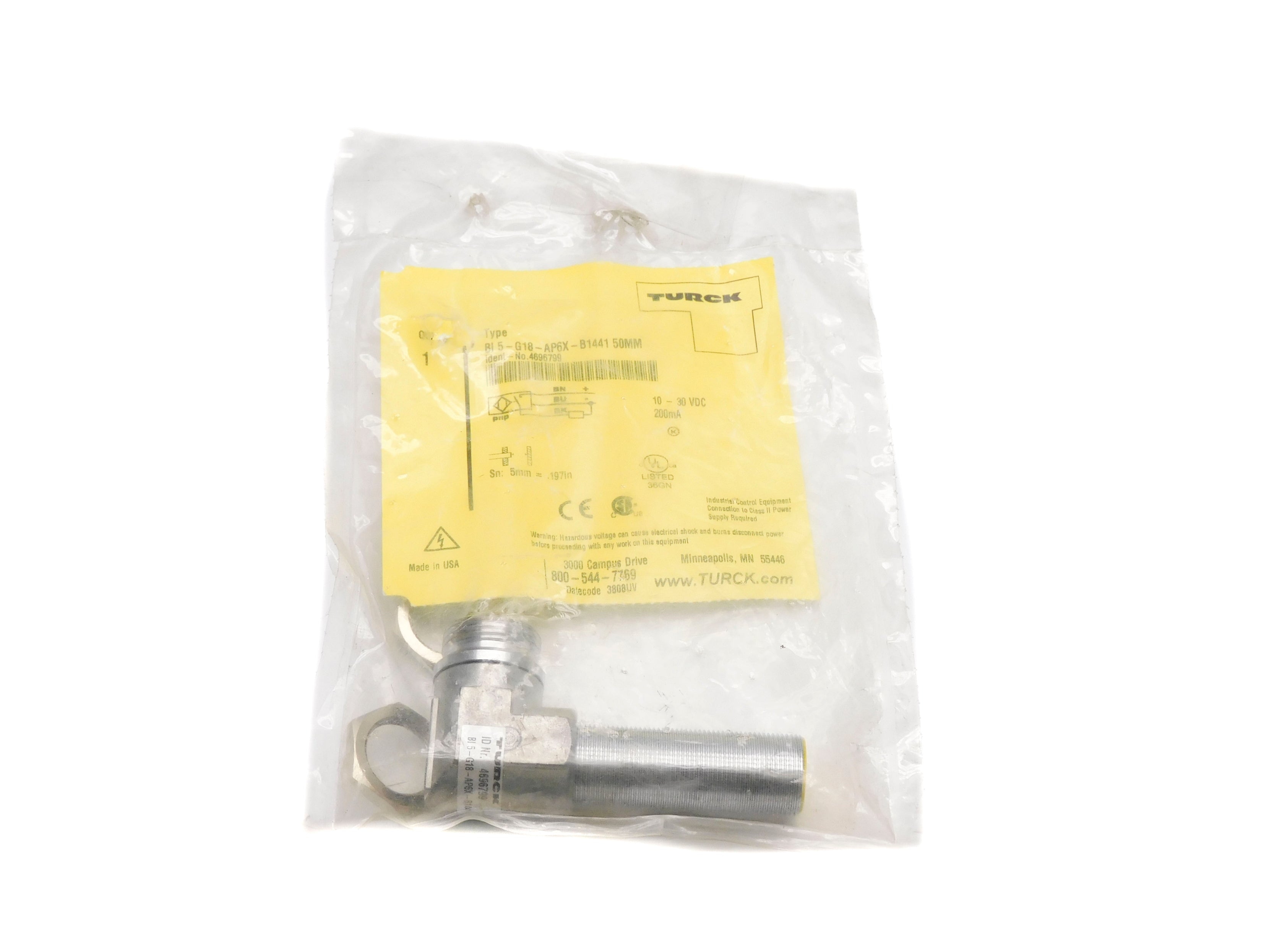 TURCK BI5-G18-AP6X-B1441 50MM NSMP
