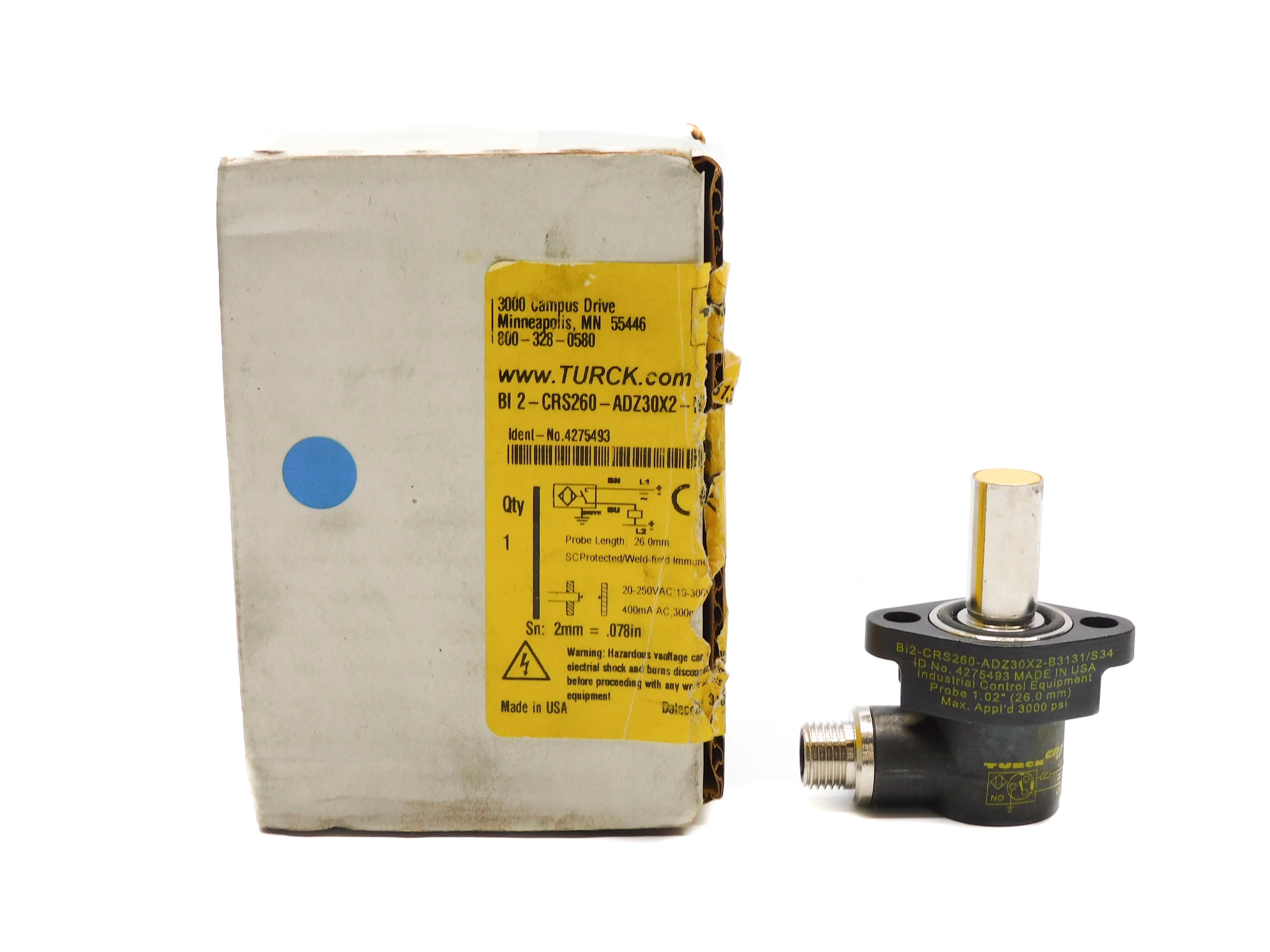 TURCK Bi2-CRS260-ADZ30X2-B3131/S34 NSMP