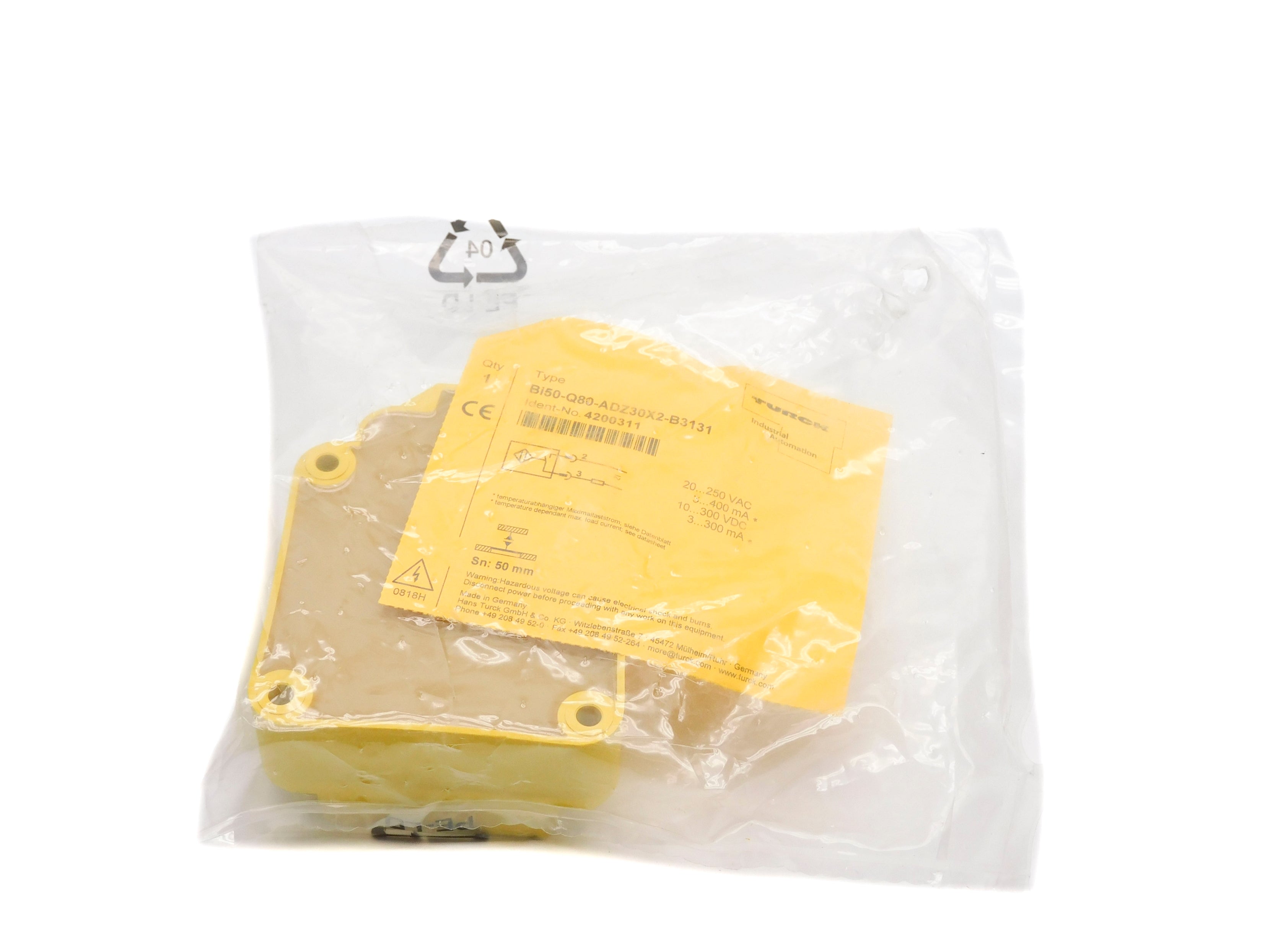 TURCK Bi50-Q80-ADZ30X2-B3131 NSMP