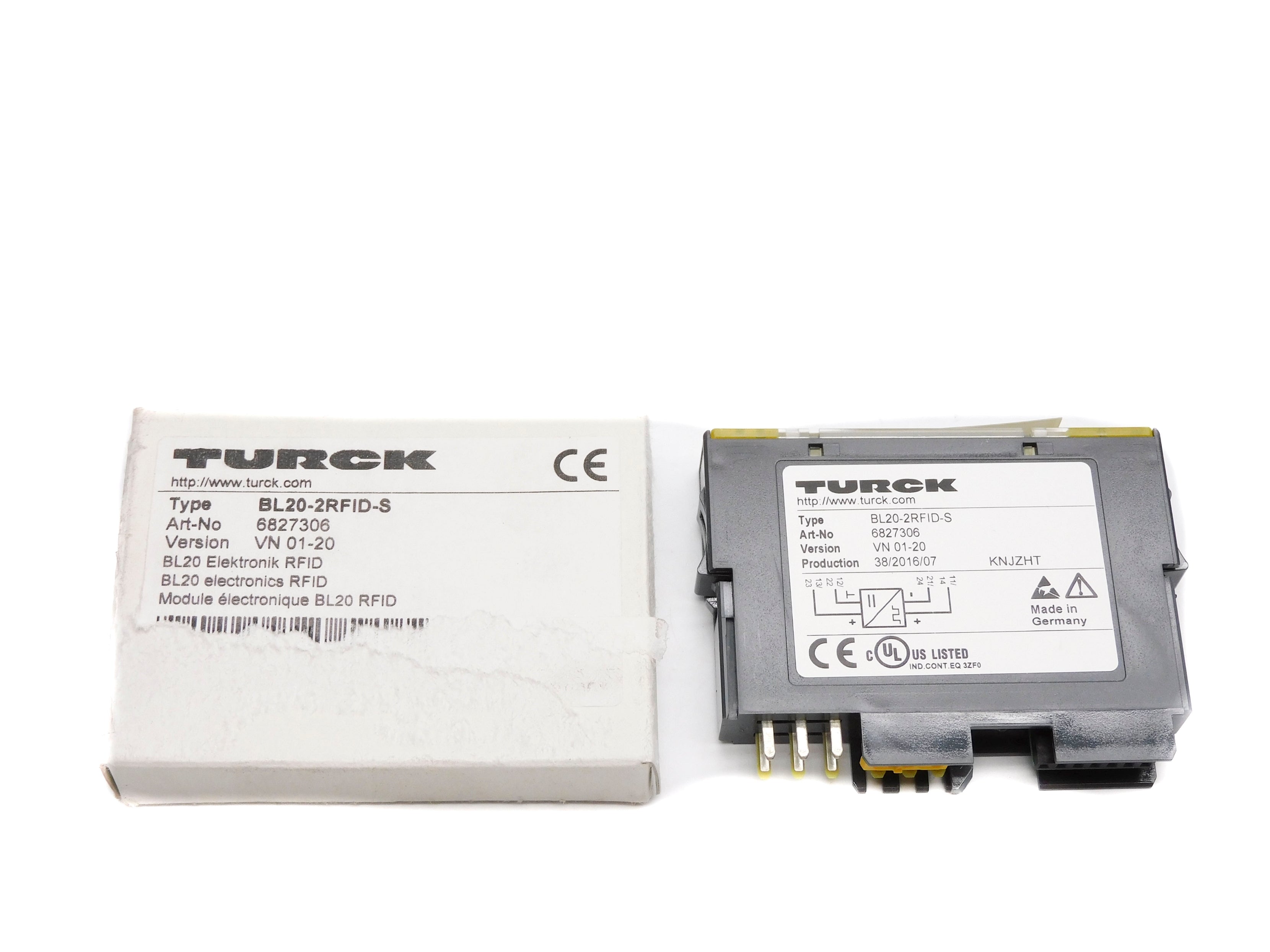 TURCK BL20-2RFID-S NSMP