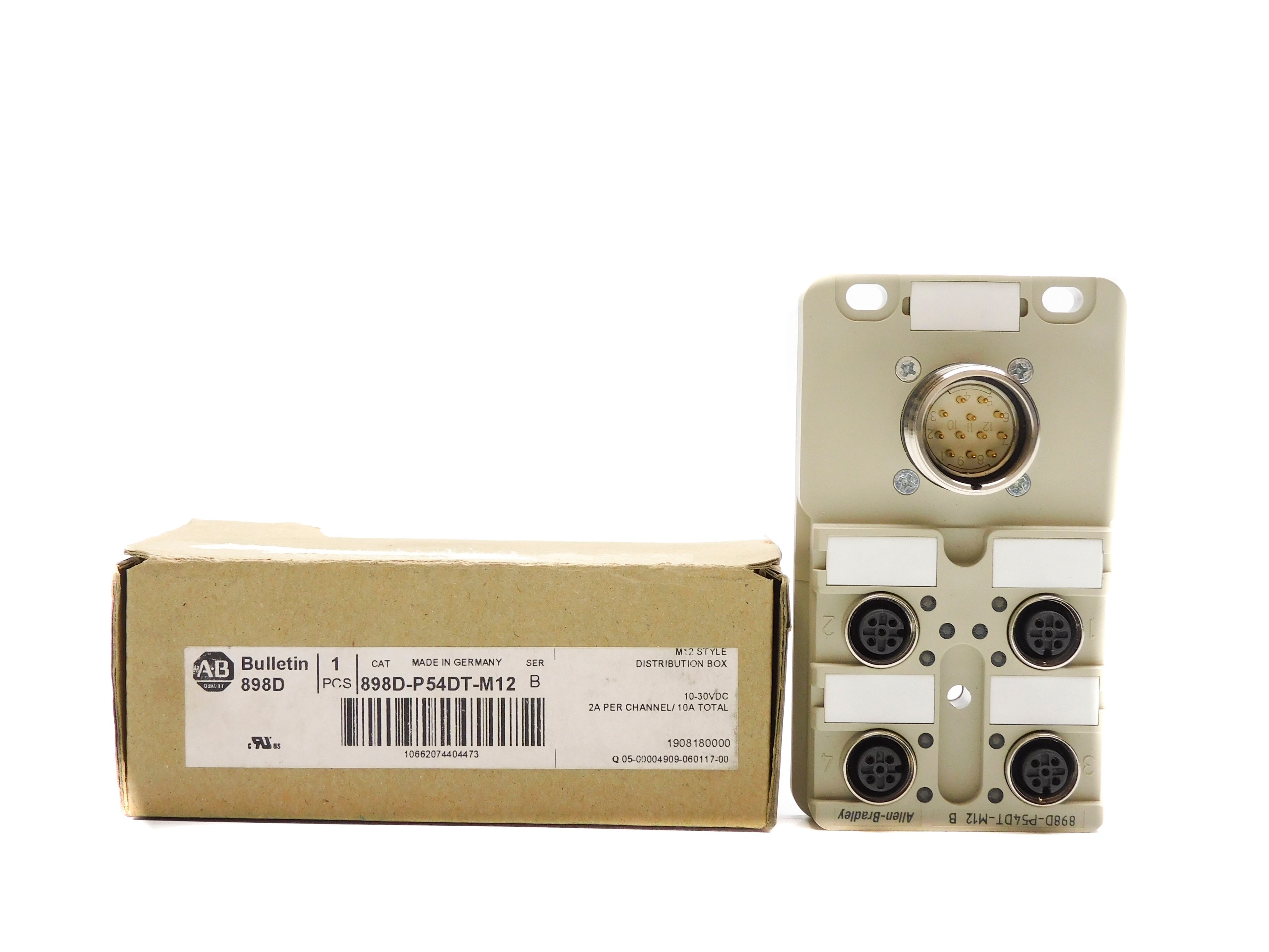 INDUSTRIAL SPARE PART 898D-P54DT-M12 SER. B (BR/WH) NSMP