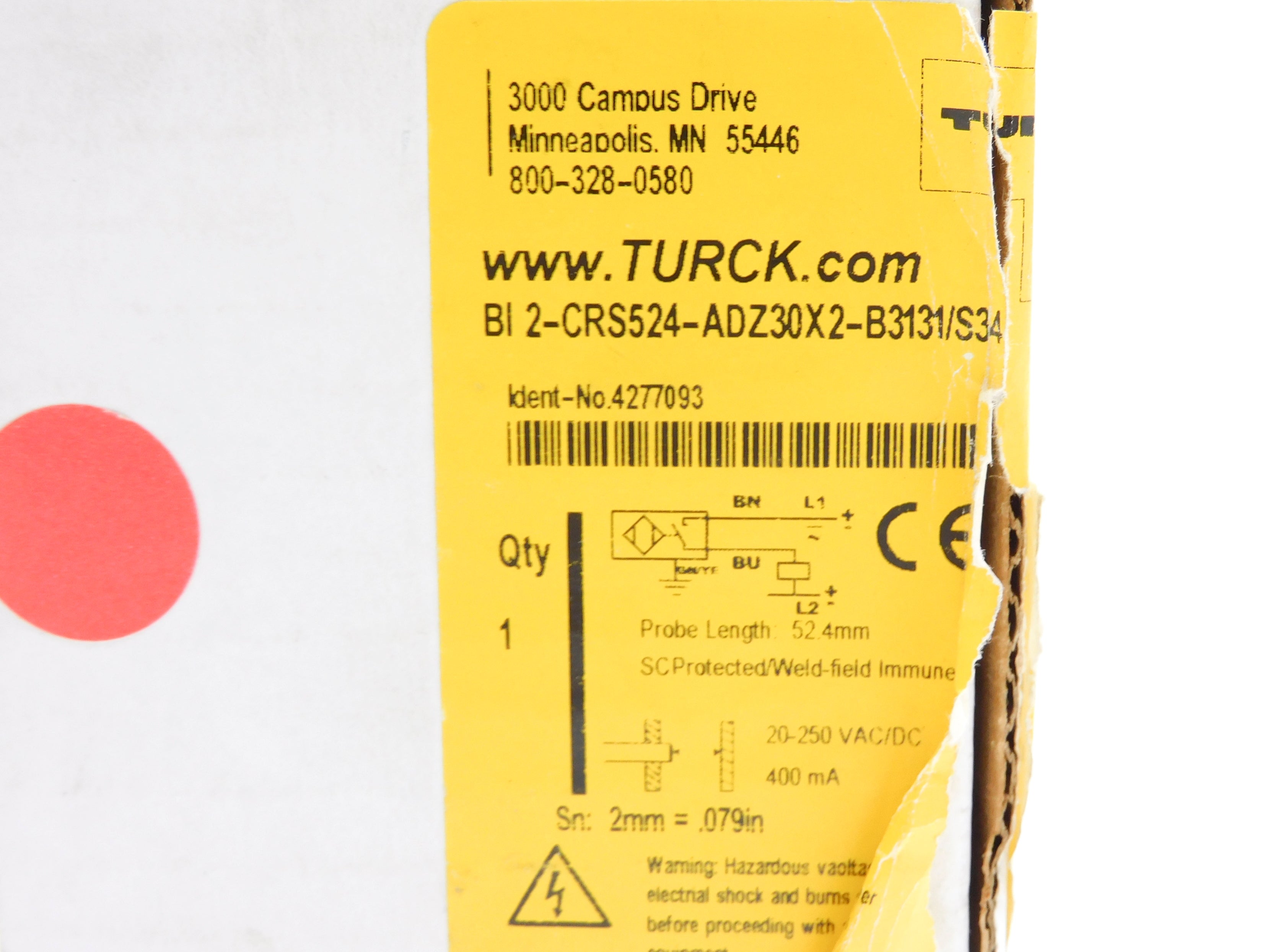 TURCK Bi2-CRS524-ADZ30X2-B3131/S34 NSMP