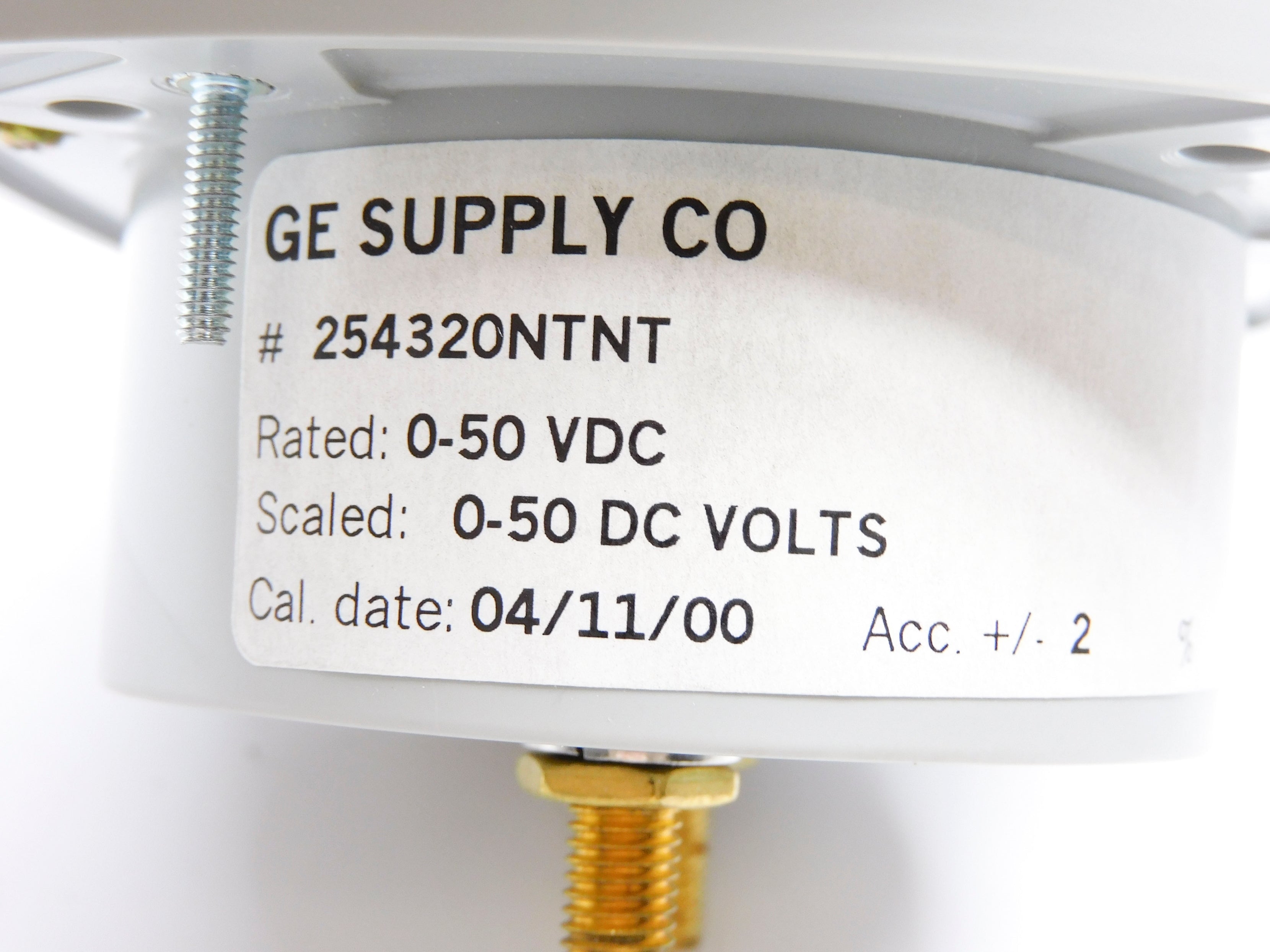 GE YOKOGAWA 254320NTNT 0-50 NSMP