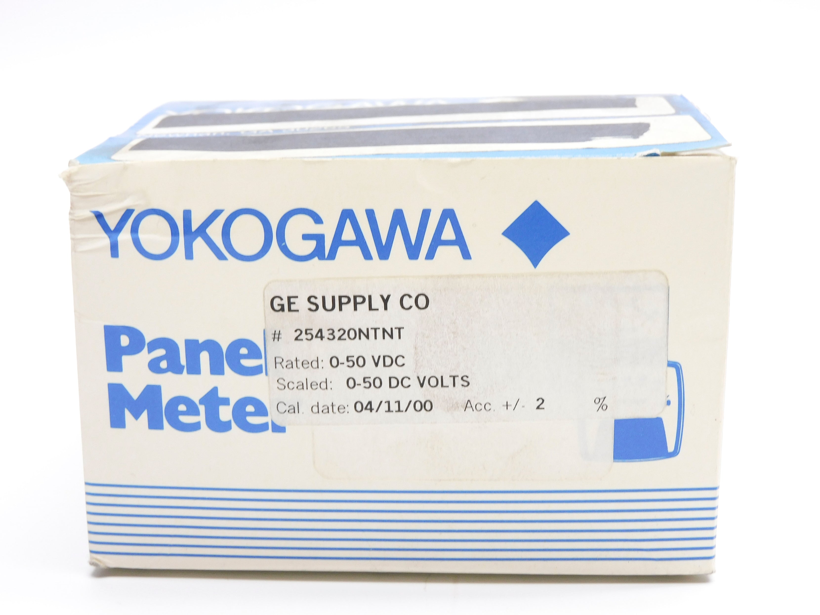 GE YOKOGAWA 254320NTNT 0-50 NSMP