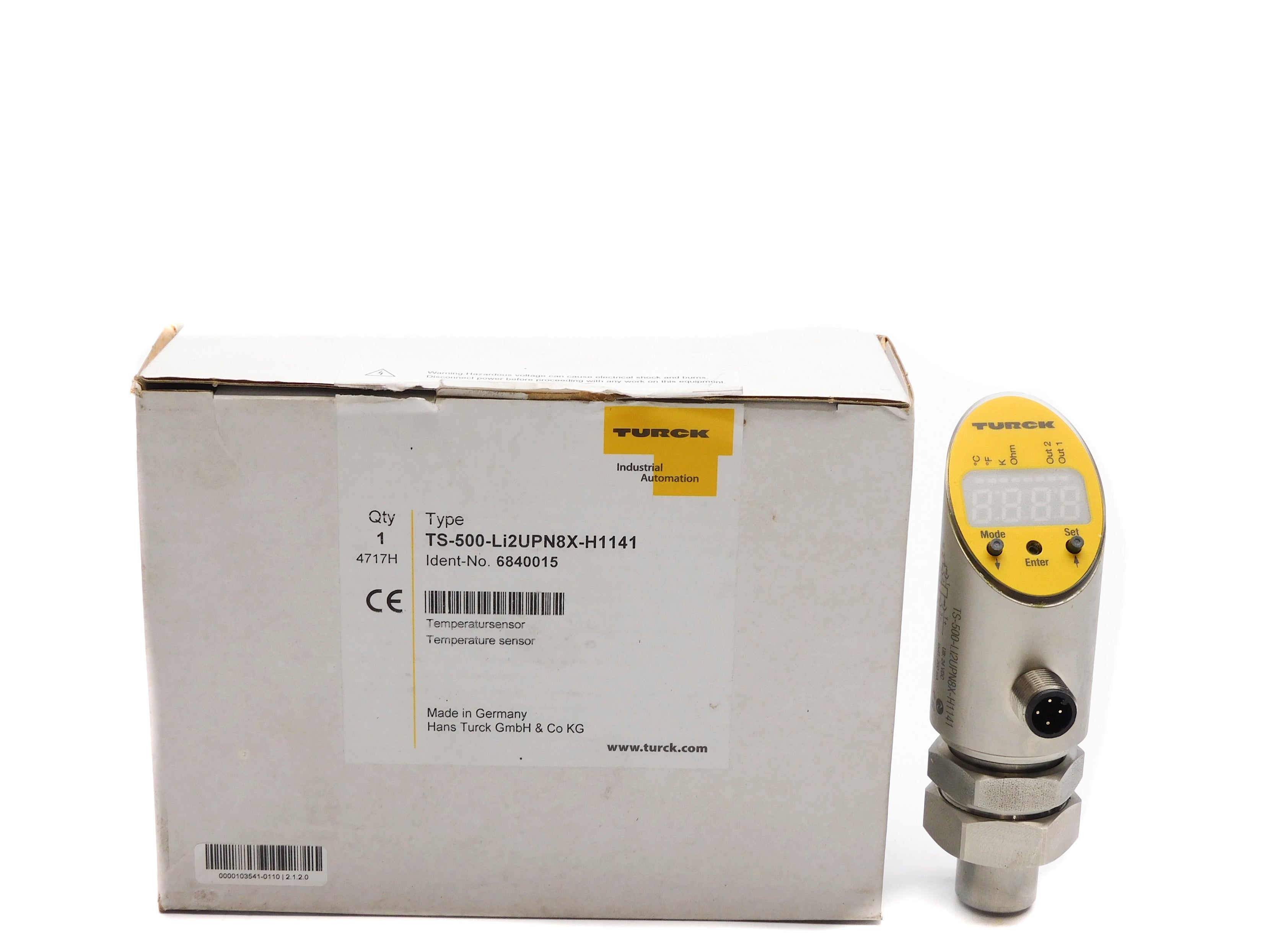 TURCK TS-500-Li2UPN8X-H1141 NSMP