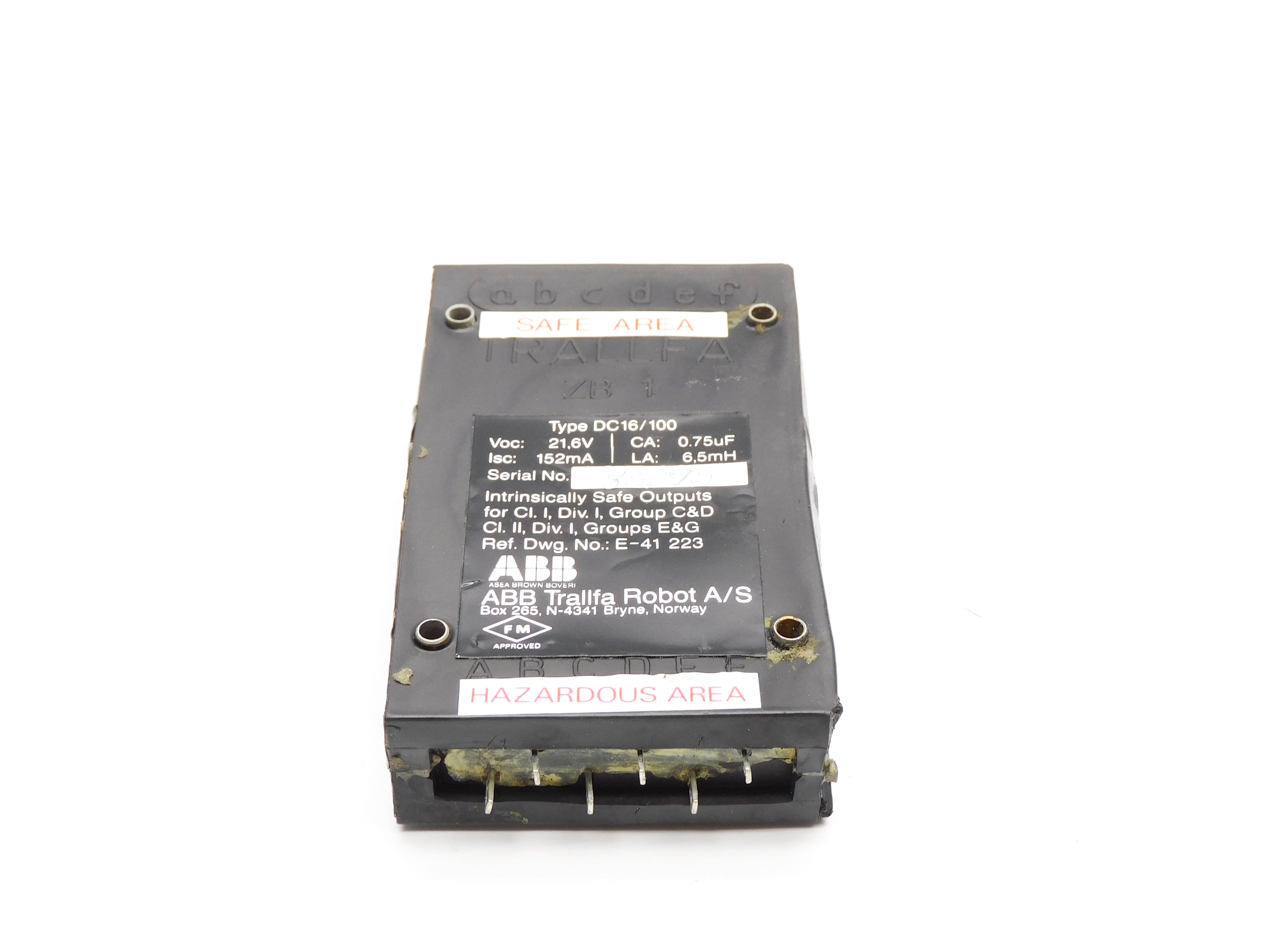 ABB DC16/100 (AS PICTURED) UNMP