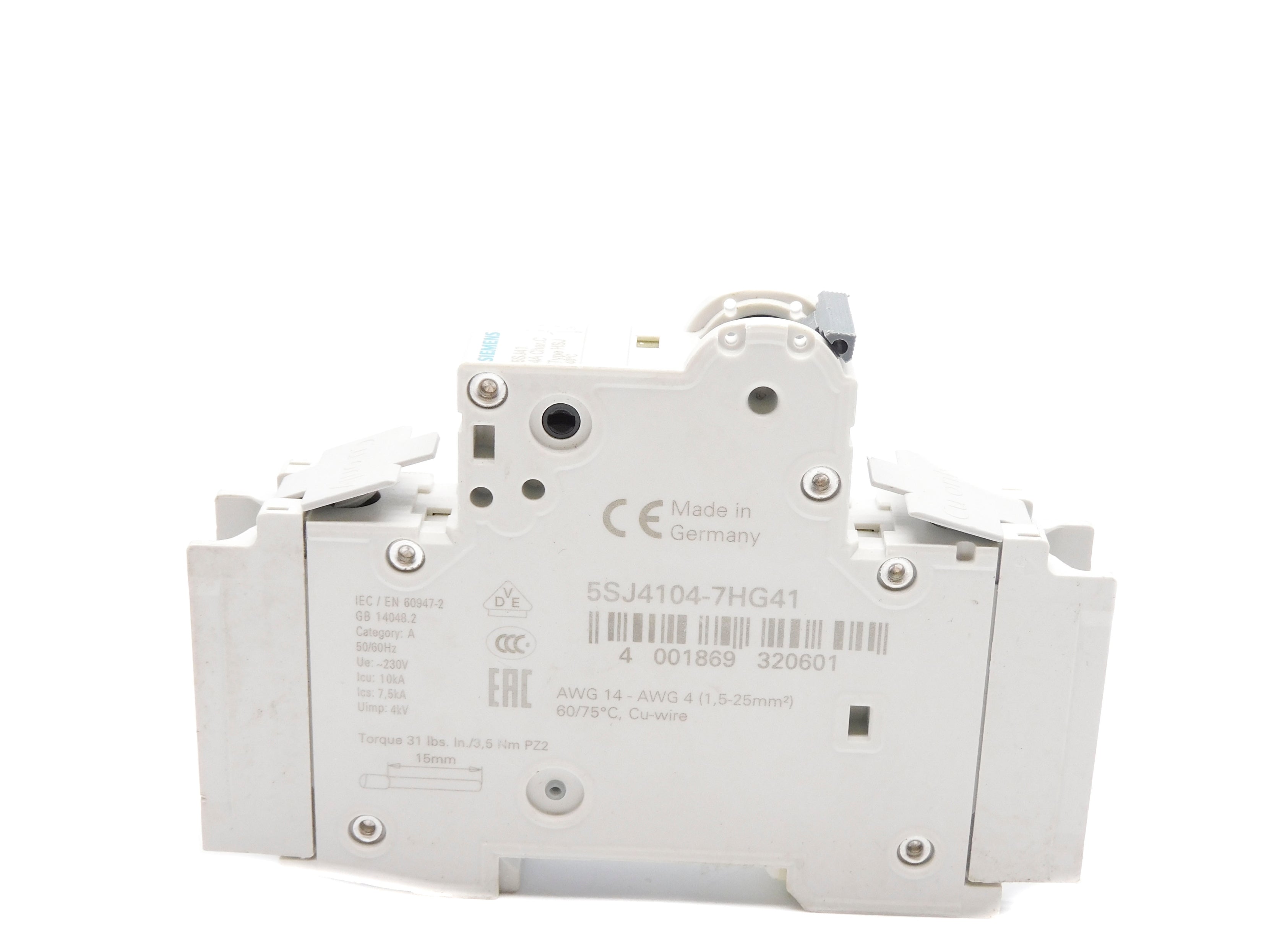SIEMENS 5SJ4104-7HG41 4A 230V NSNP