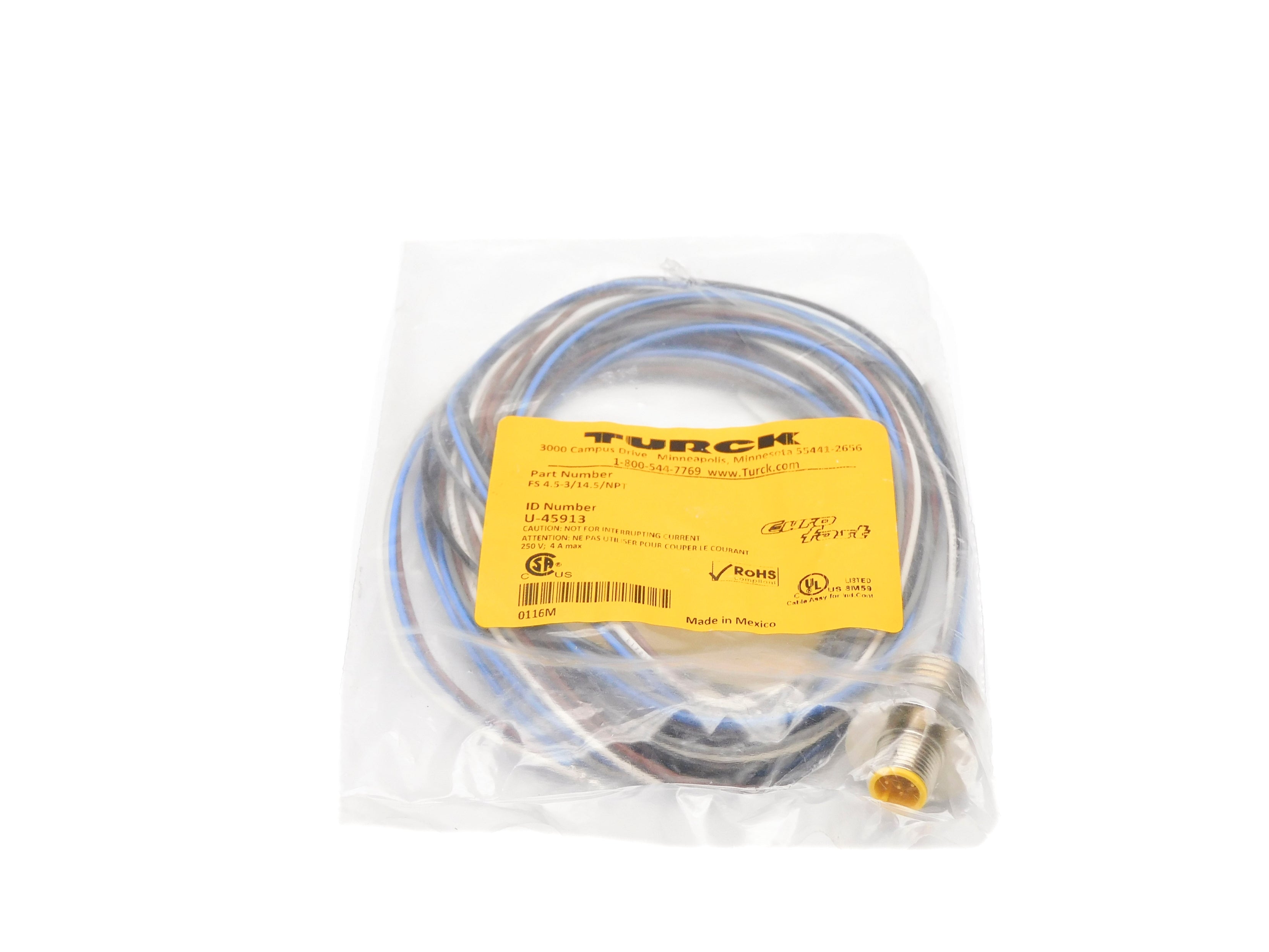 TURCK FS4.5-3/14.5/NPT NSMP