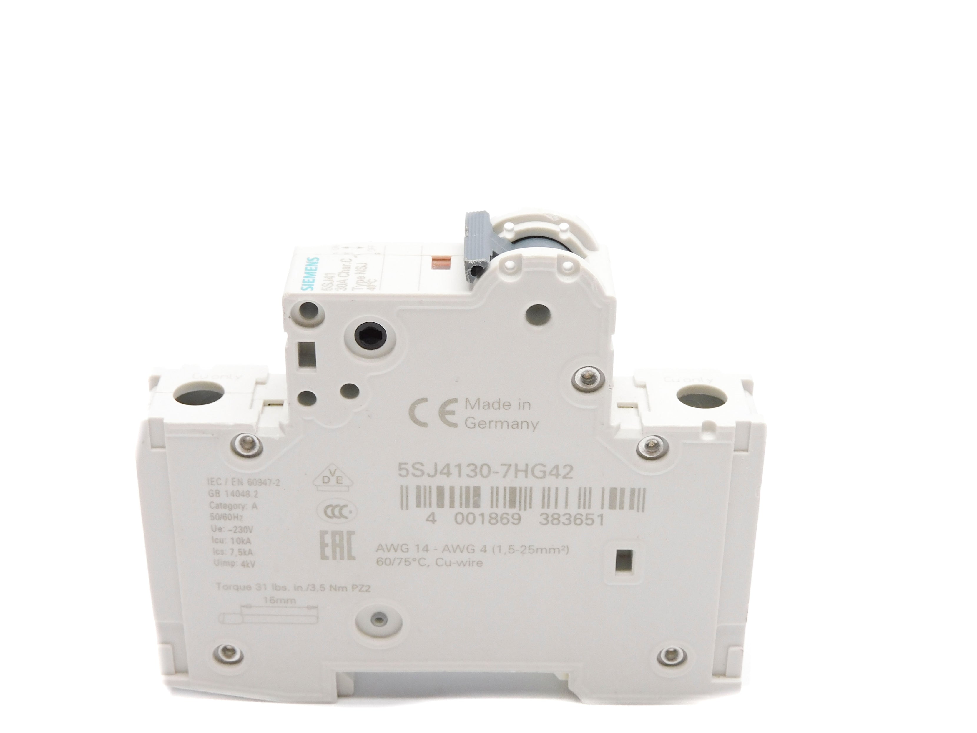 SIEMENS 5SJ4130-7HG42 30A 230V NSNP