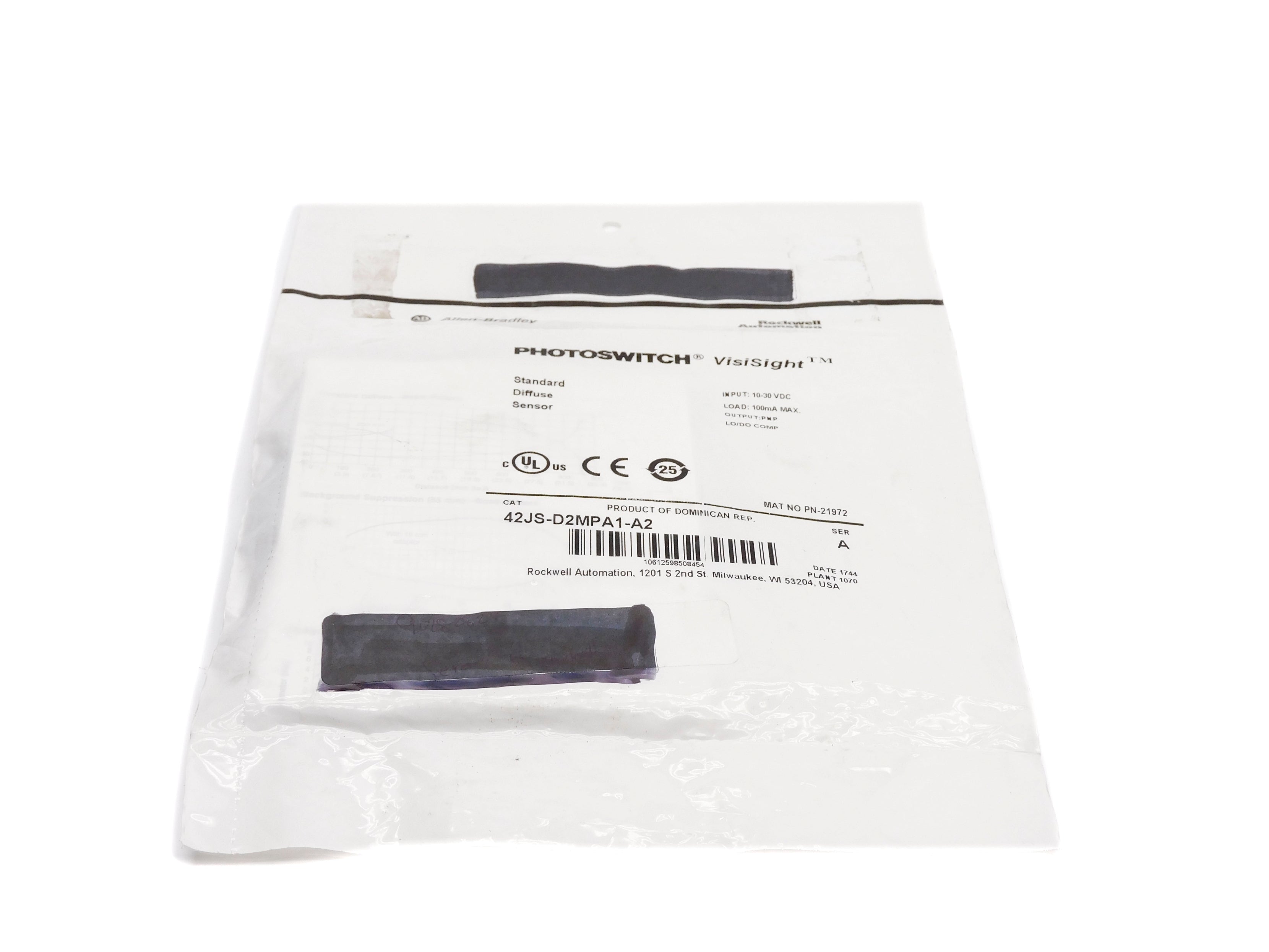 ALLEN BRADLEY 42JS-D2MPA1-A2 SER. A NSMP