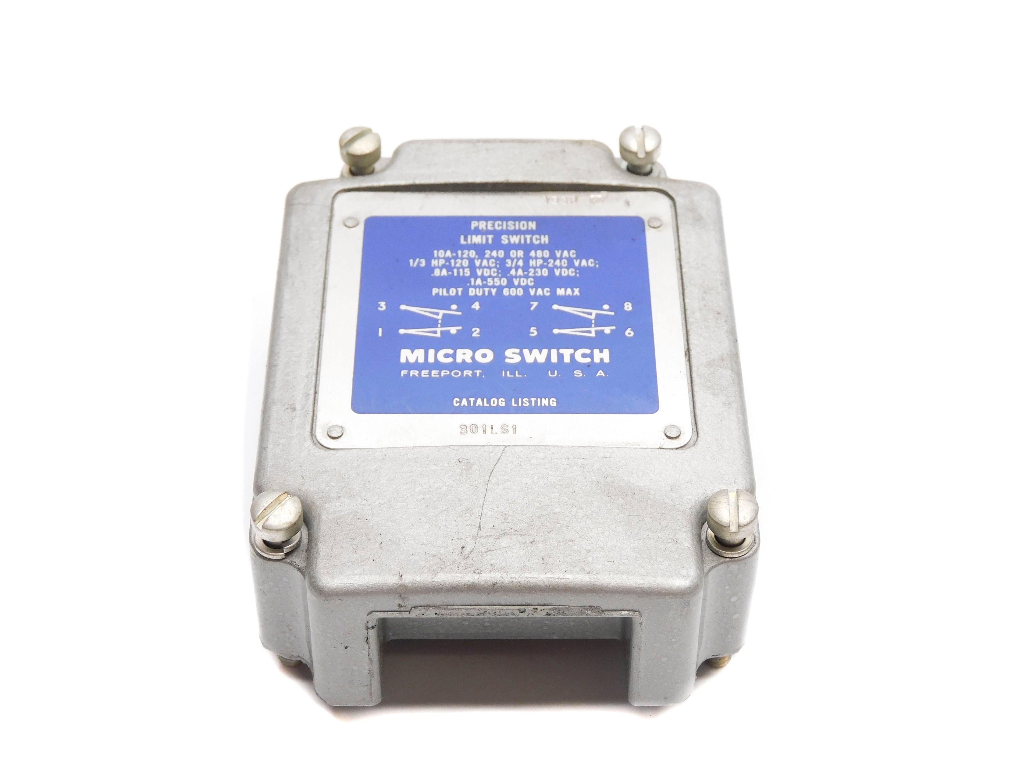 MICRO SWITCH 301LS1 (AS PICTURED) (GREY) NSNP