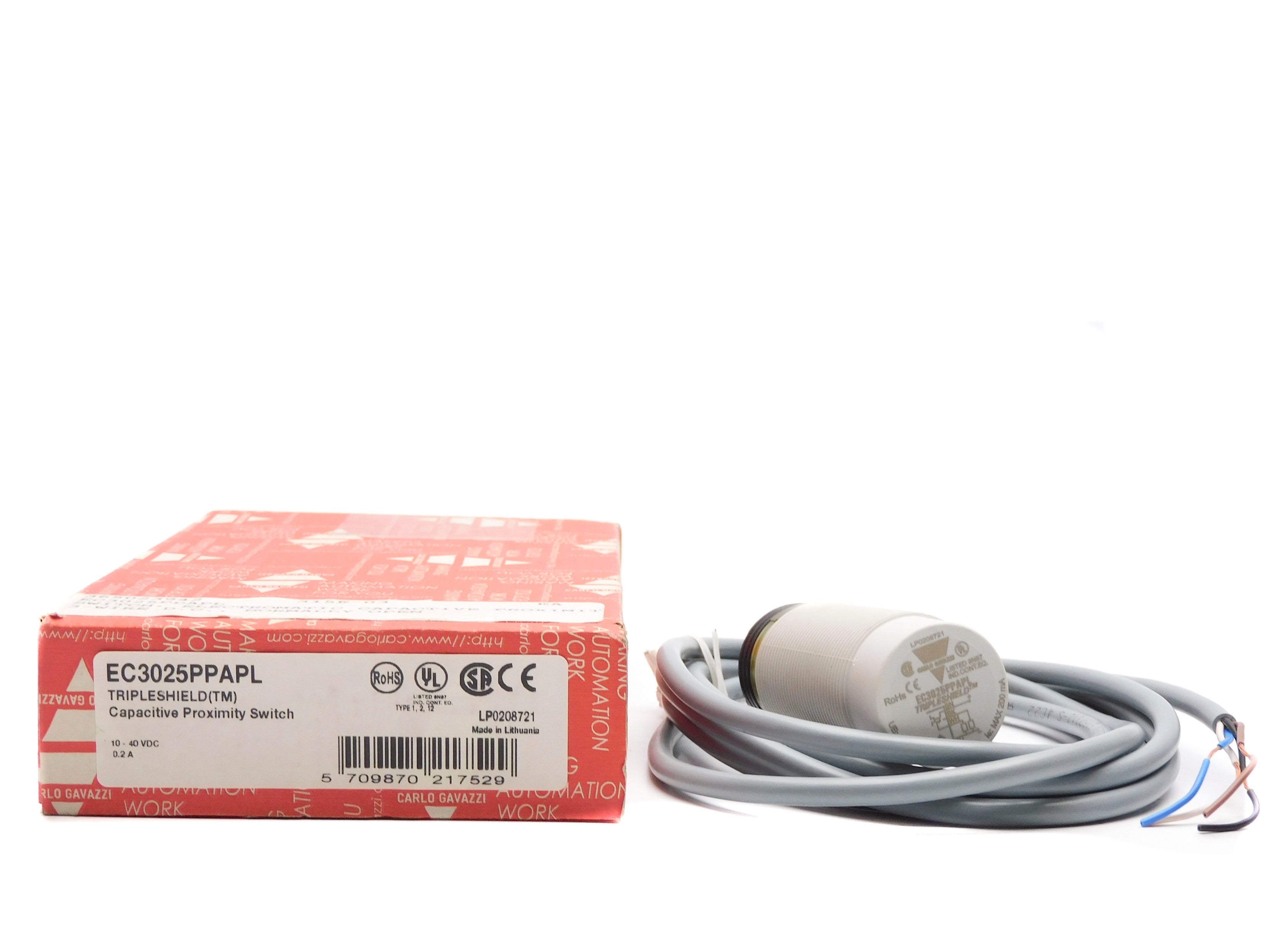 CARLO GAVAZZI EC3025PPAPL 10-40VDC 0.2A NSMP