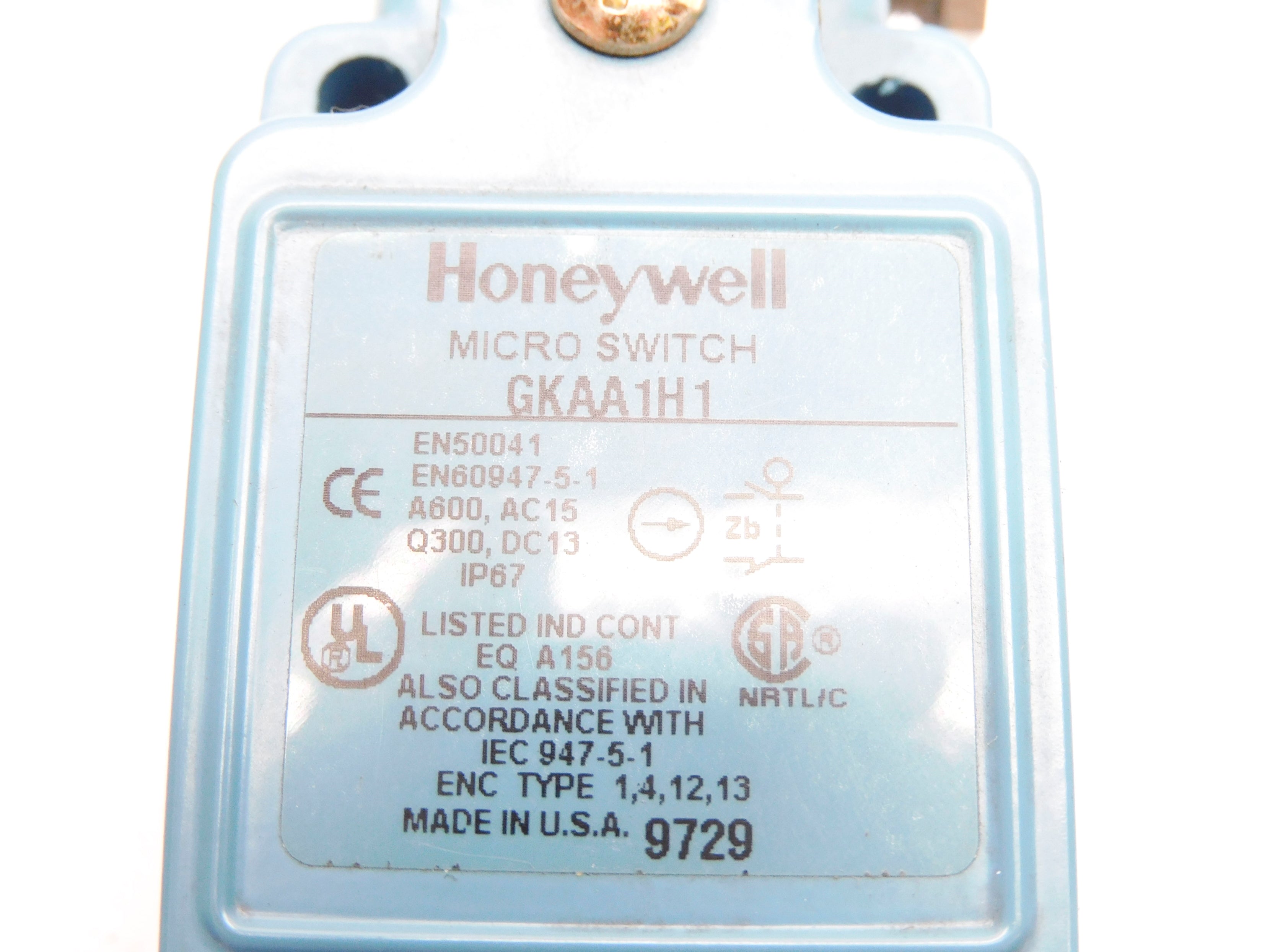 HONEYWELL GKAA1H1 NSMP