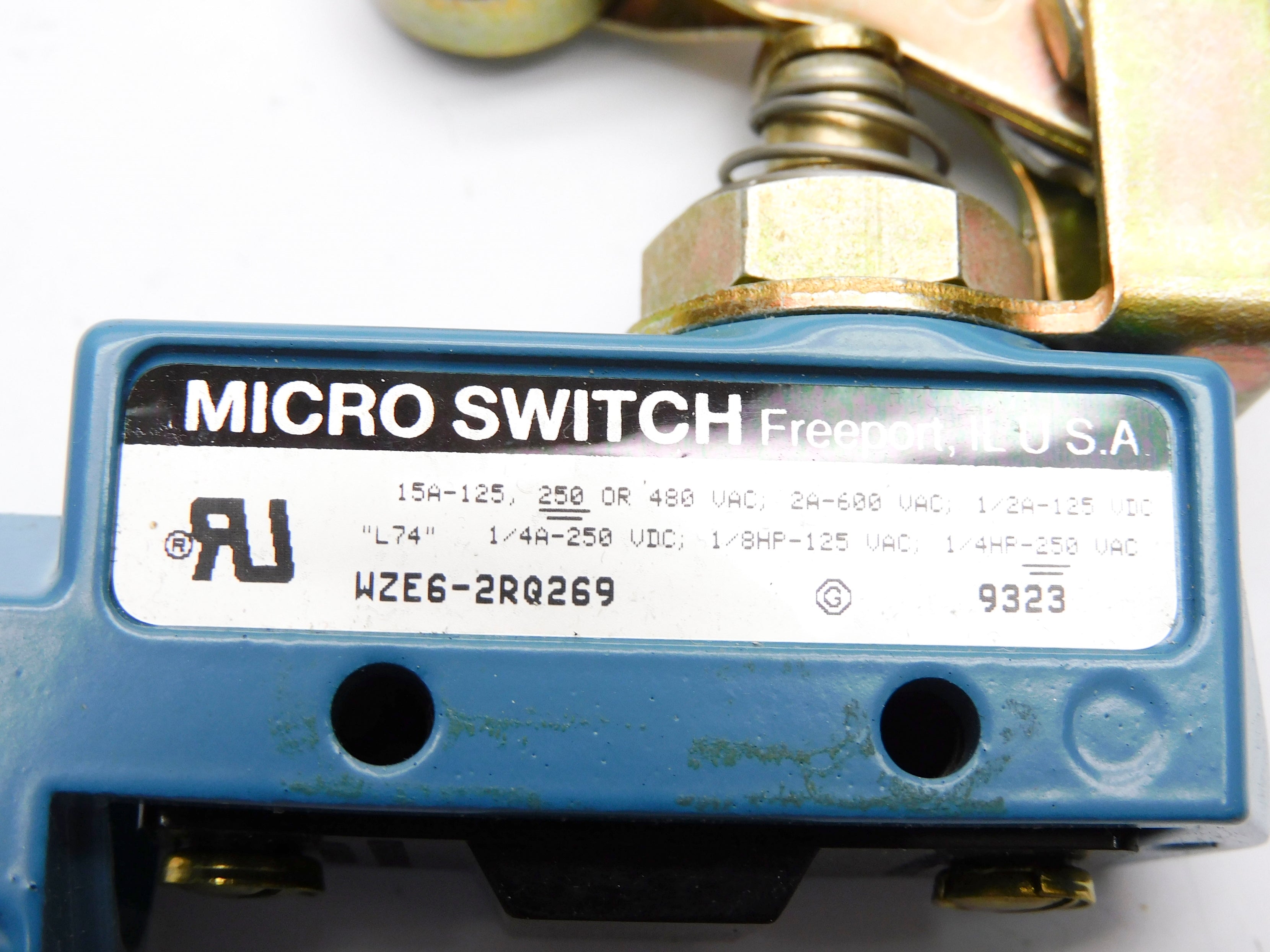 MICRO SWITCH WZE6-2RQ269 (AS PICTURED) NSMP
