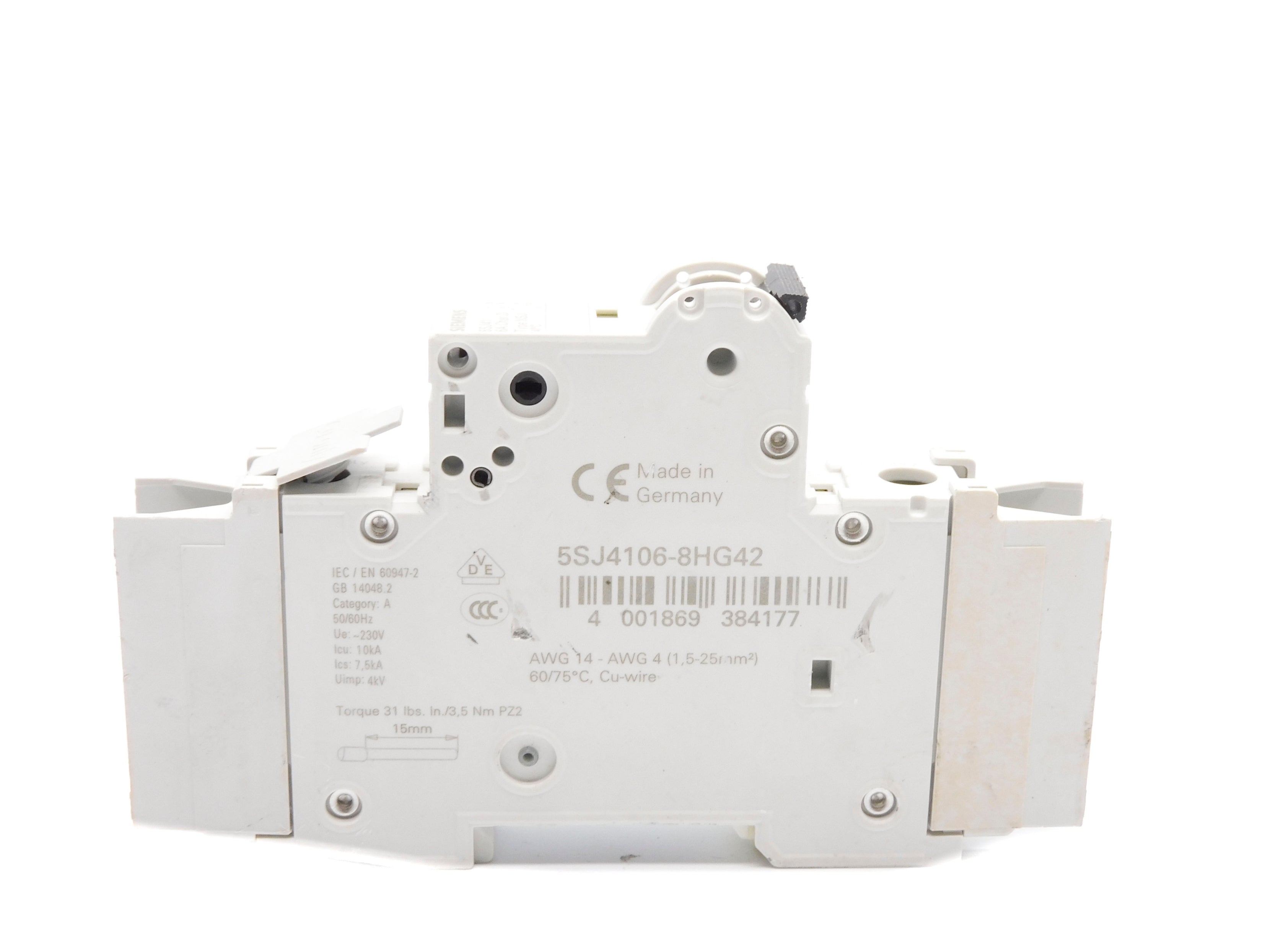 SIEMENS 5SJ4106-8HG42 6A 230V (AS PICTURED) NSNP
