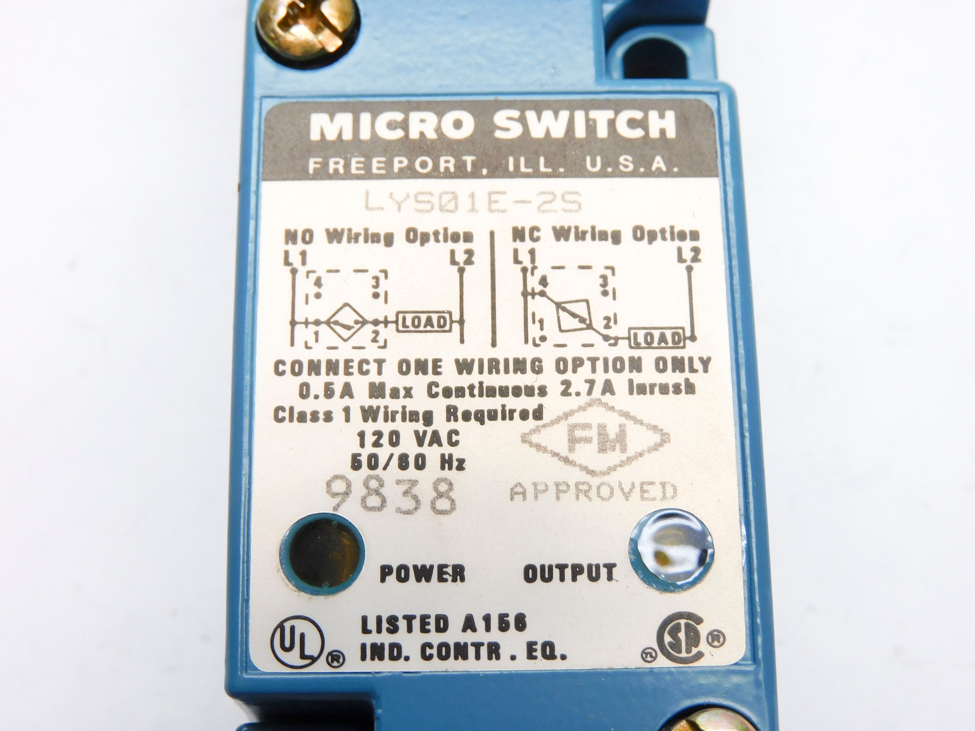 HONEYWELL LYS01E-2S NSMP