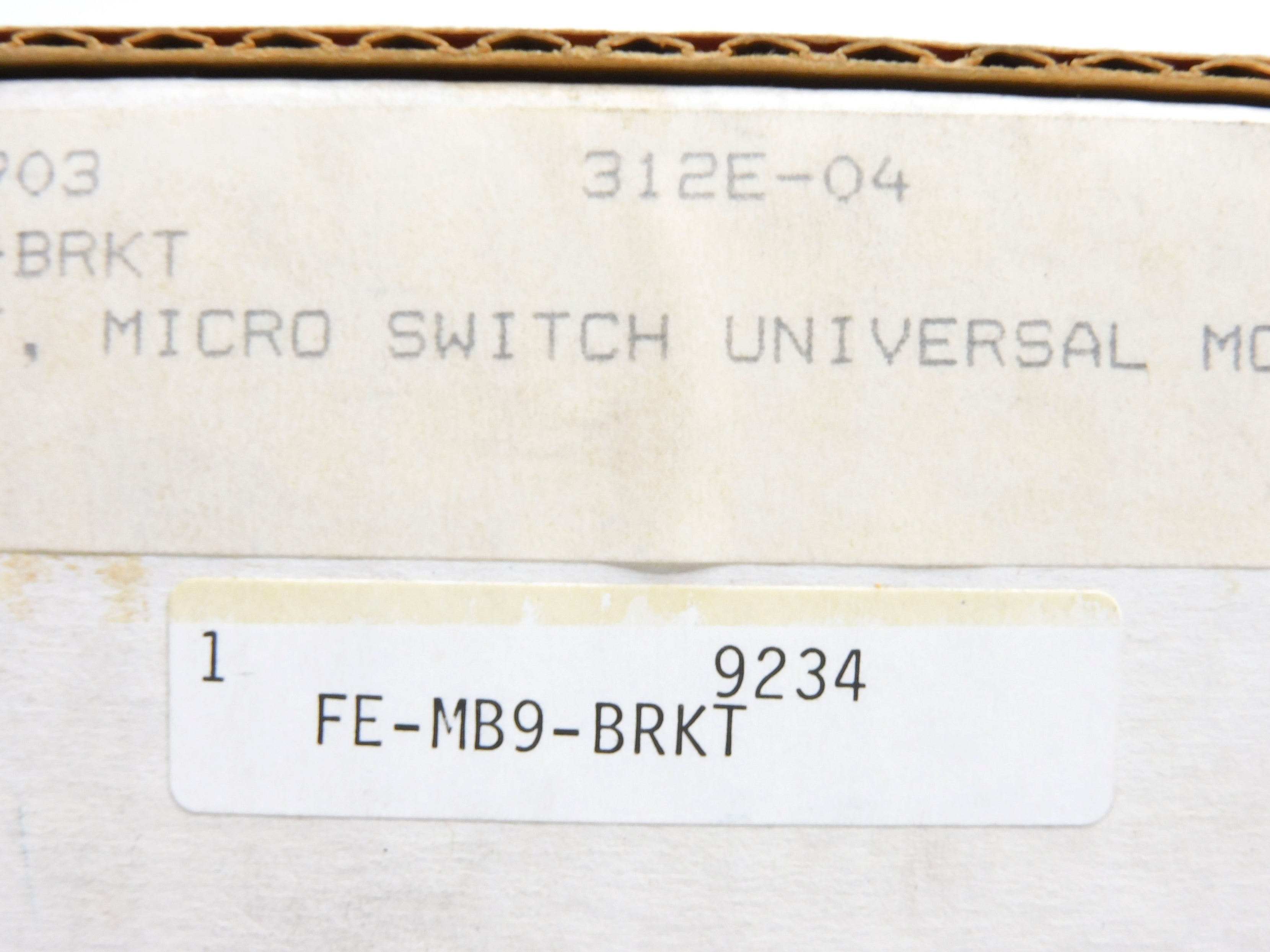 MICRO SWITCH FE-MB9-BRKT NSMP