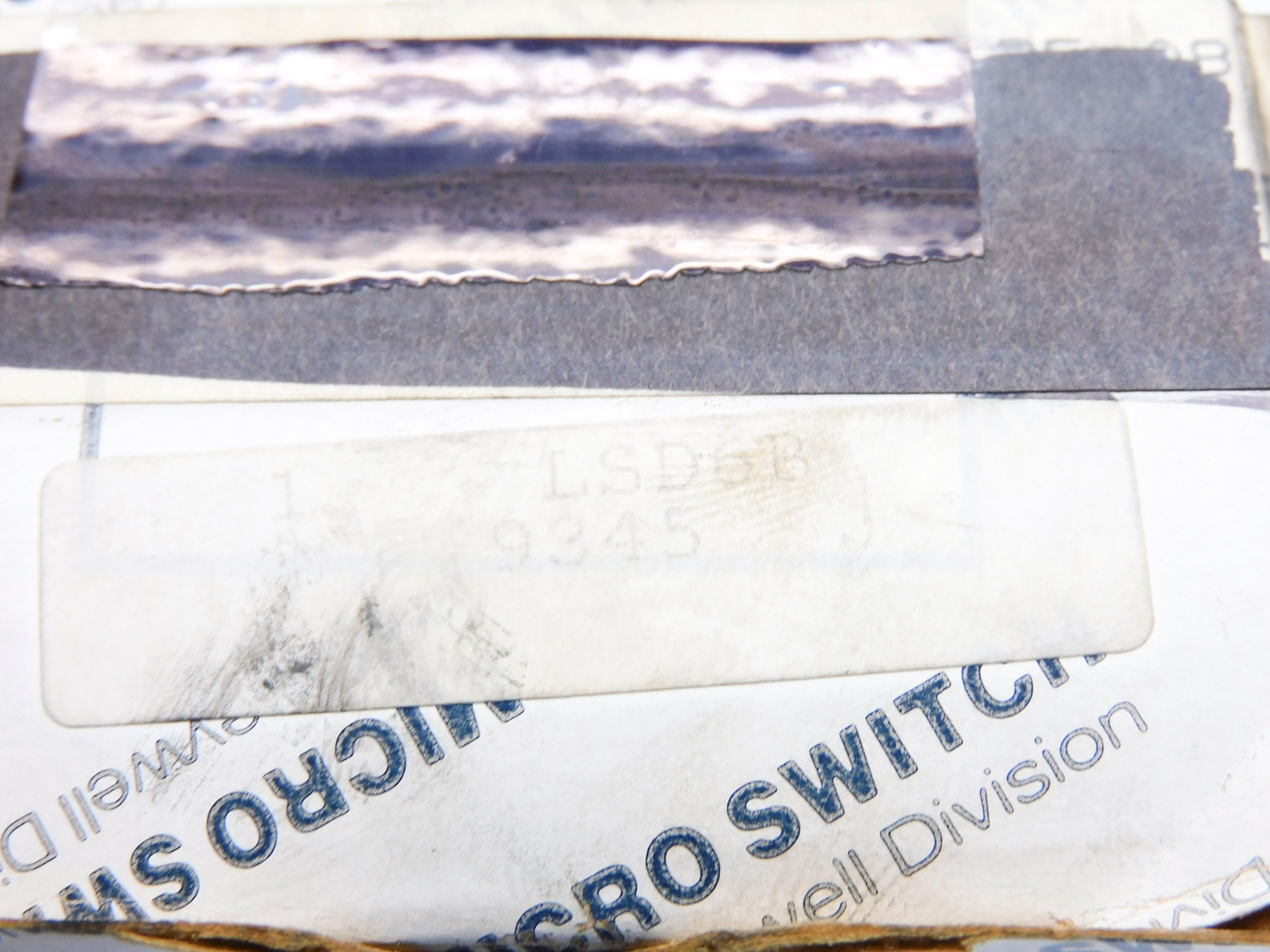 MICRO SWITCH LSD6B NSMP