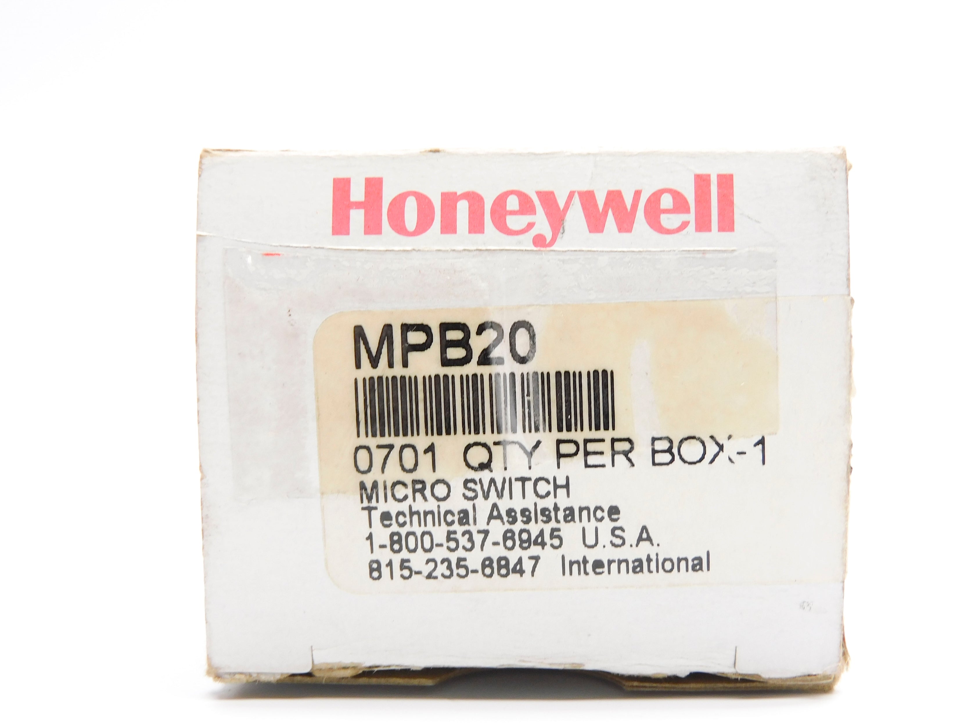 HONEYWELL MPB20 NSMP