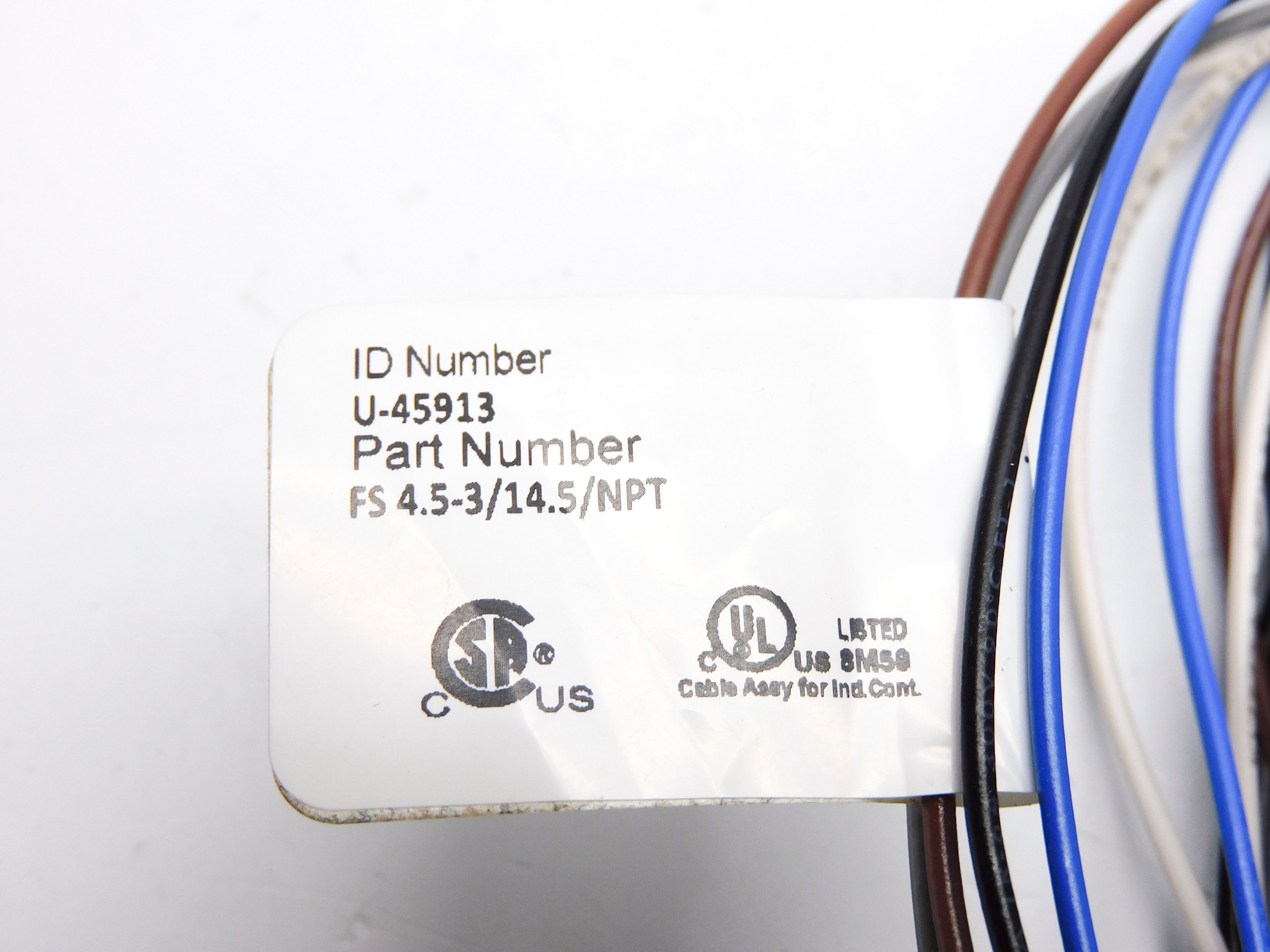 TURCK FS4.5-3/14.5/NPT NSNP