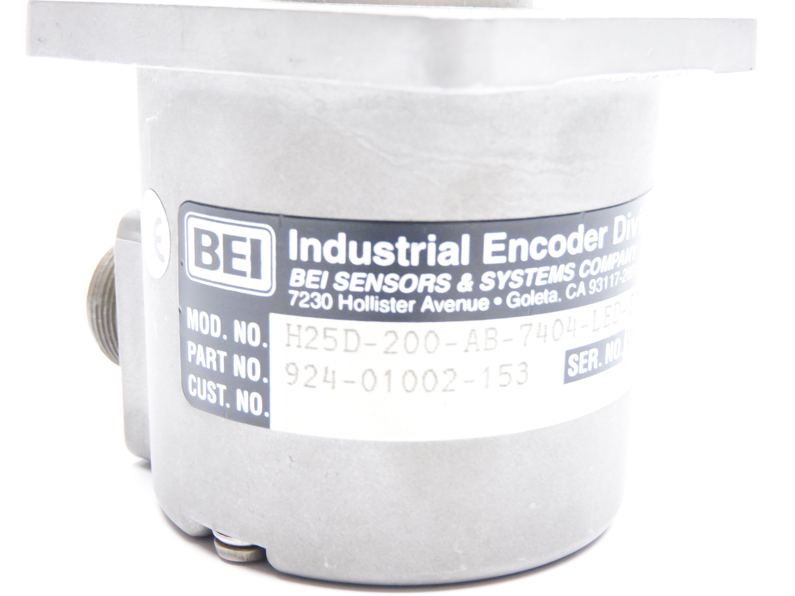 BEI H25D-200-AB-7404-LED-SM14-S UNMP