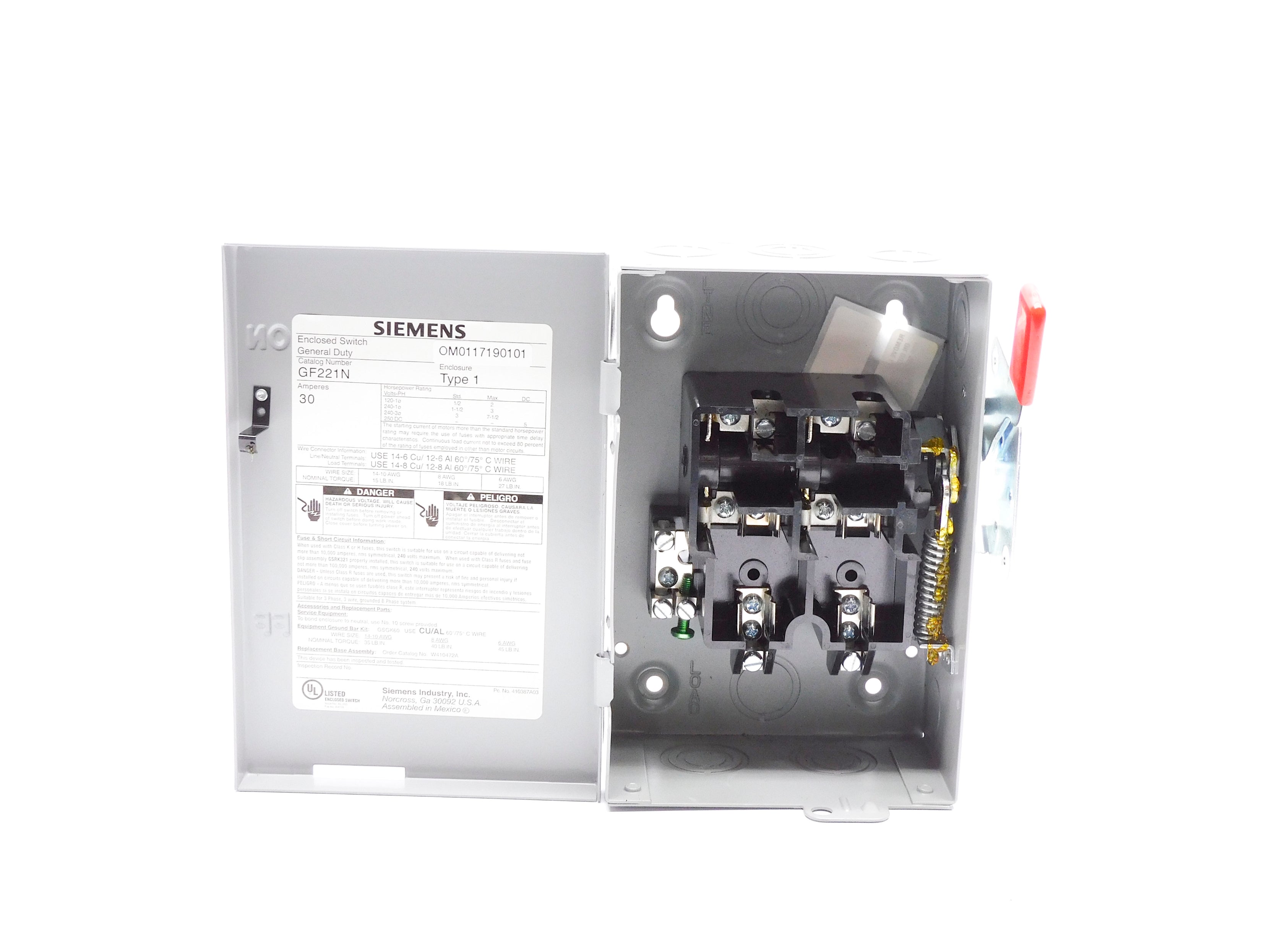 SIEMENS  GF221N NSNP