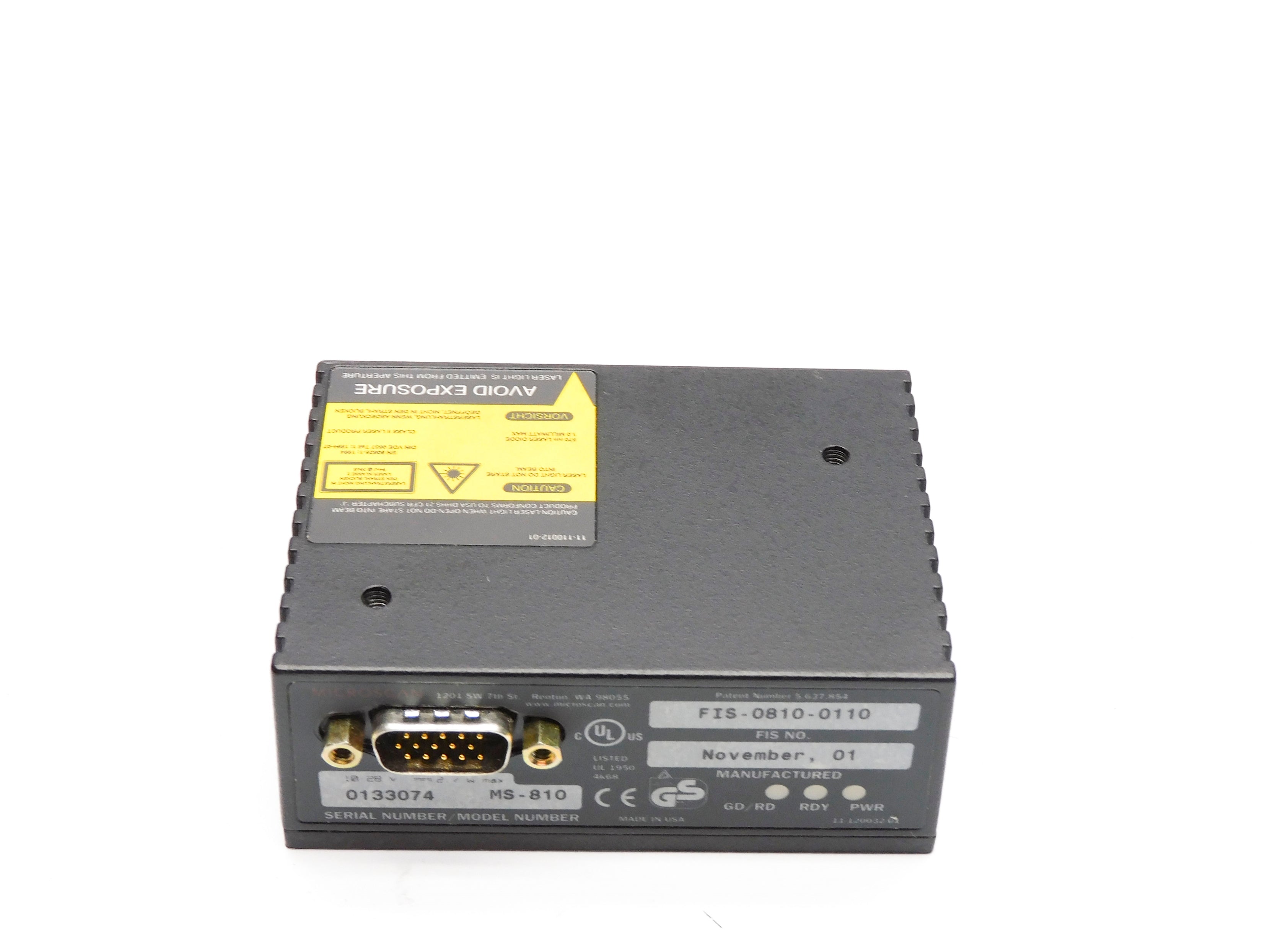 MICROSCAN MS-810 NSMP