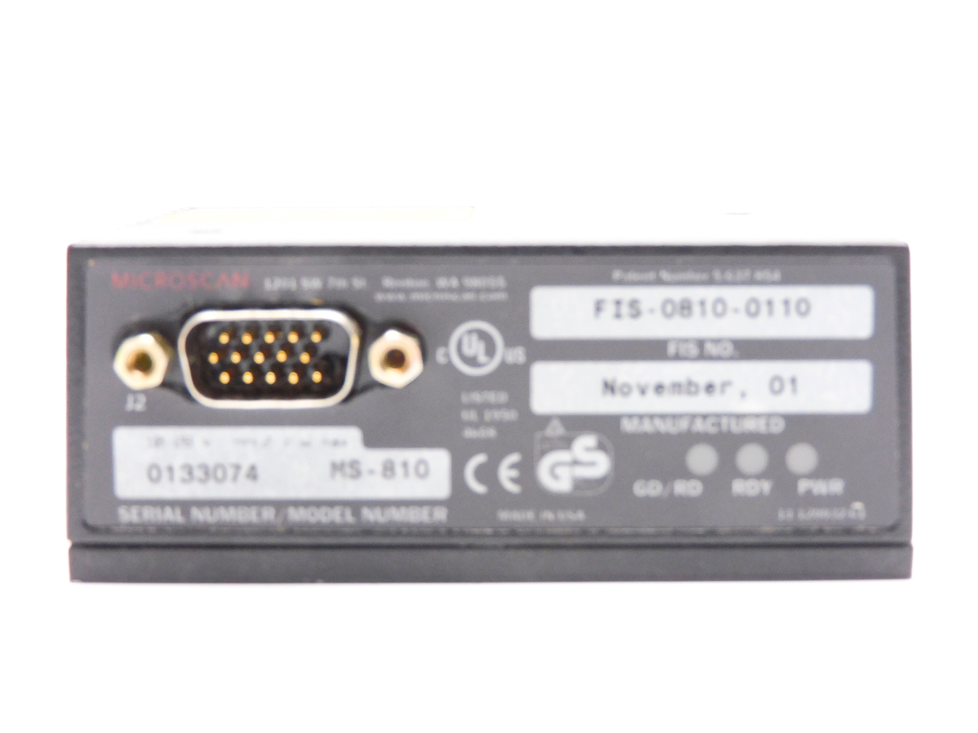 MICROSCAN MS-810 NSMP