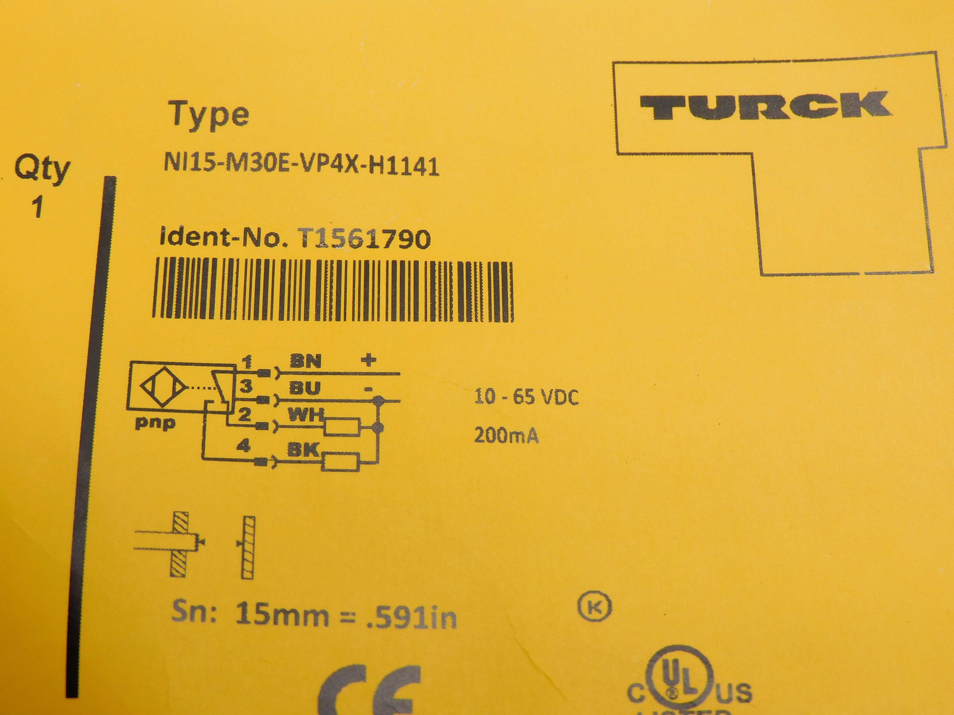 TURCK NI15-M30E-VP4X-H1141 NSNP