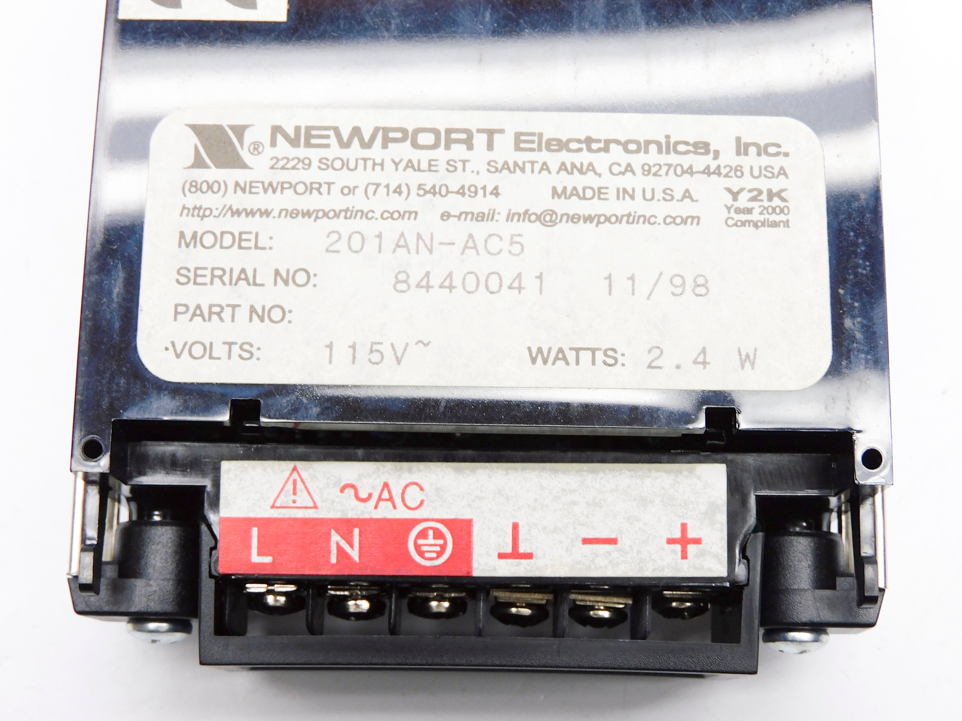 NEWPORT 201AN-AC5 NSNP
