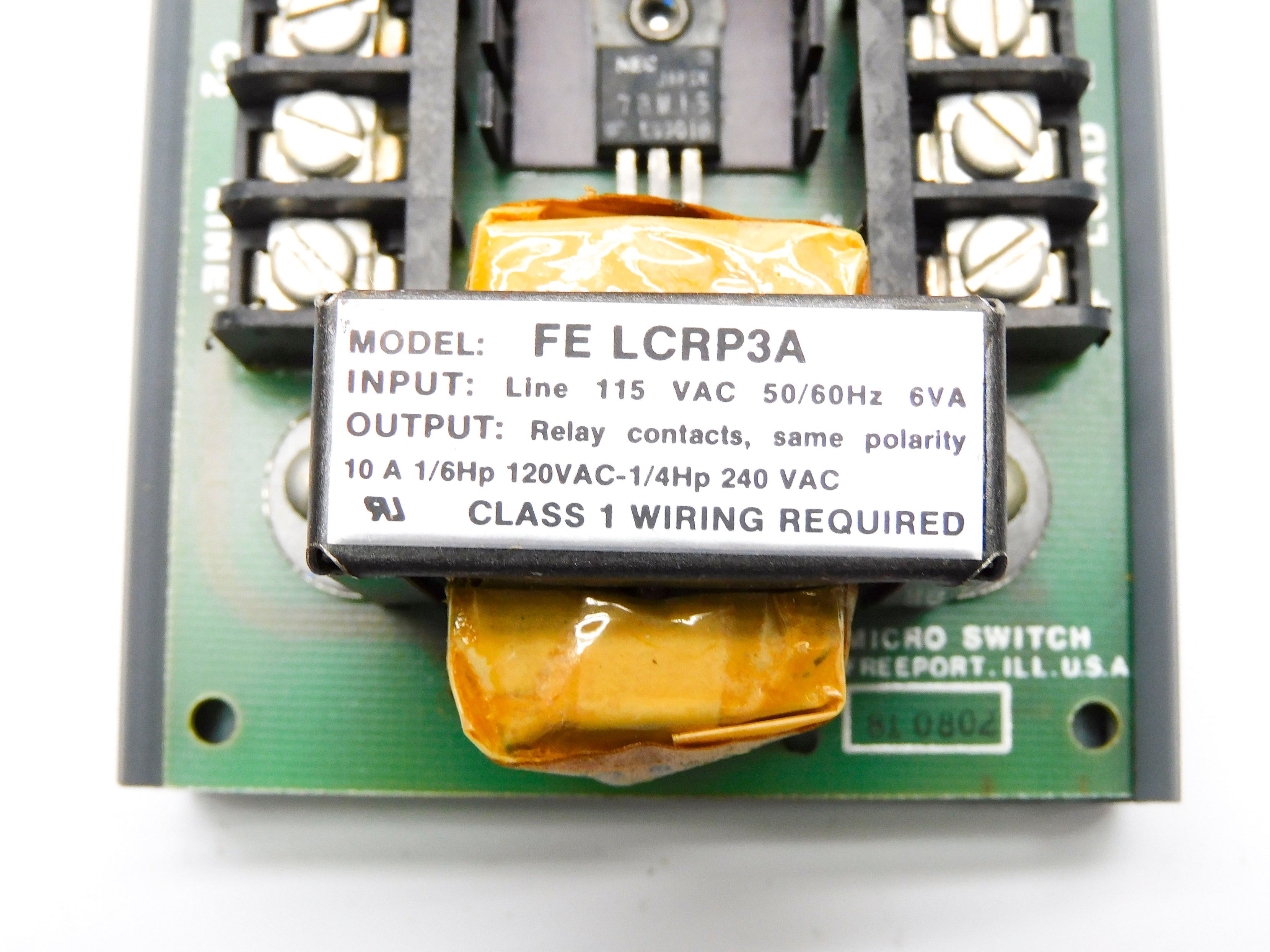 MICROSWITCH FE-LCRP3A NSMP