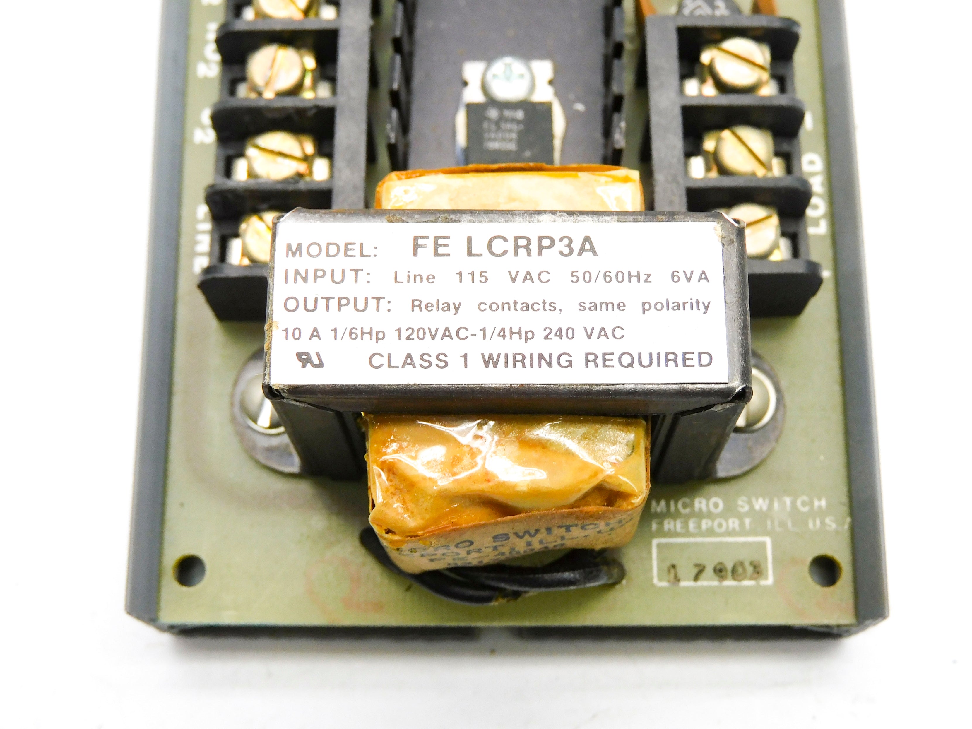 MICRO SWITCH FELCRP3A UNMP
