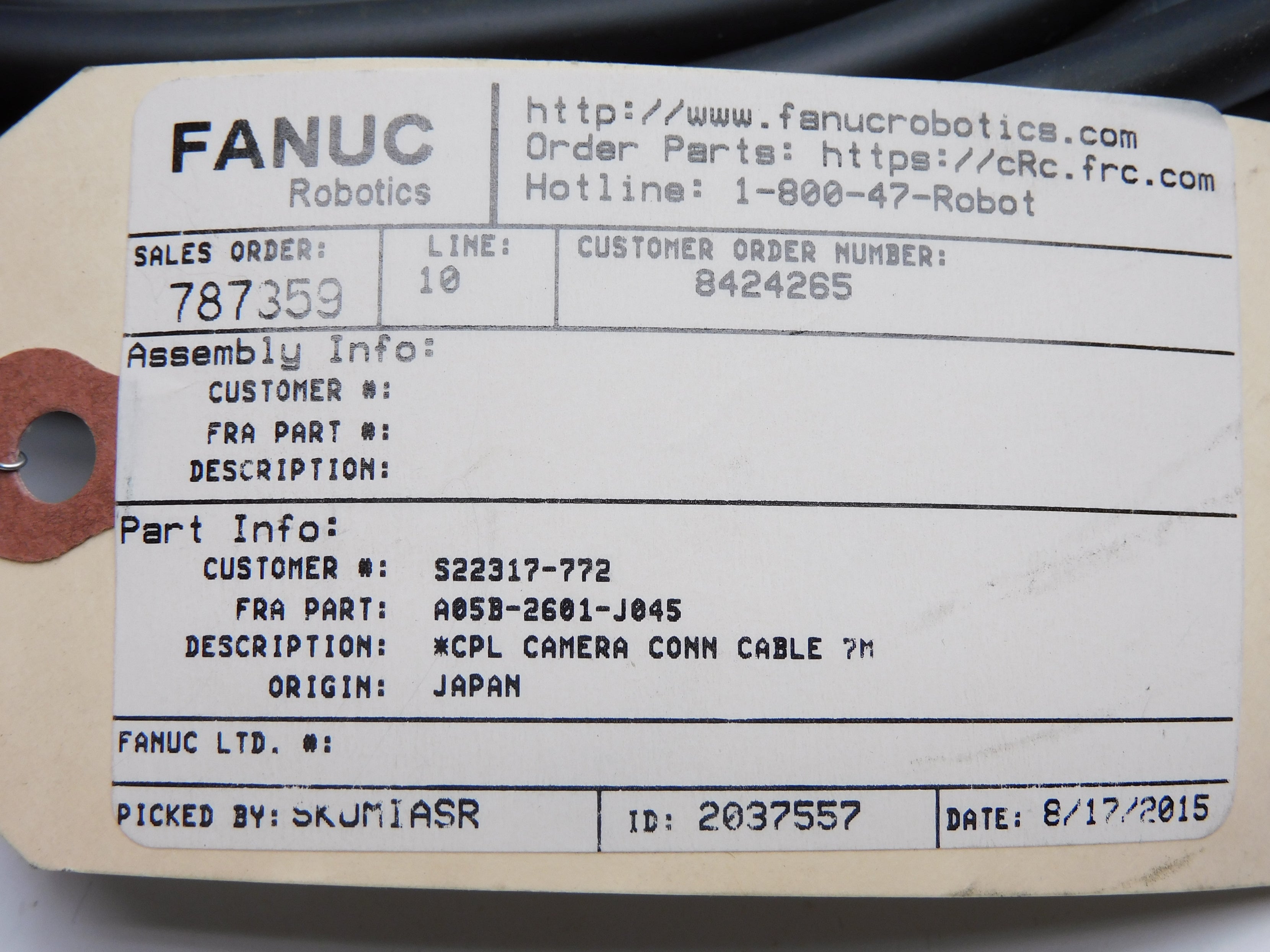 FANUC A05B-2601-J045 NSNP