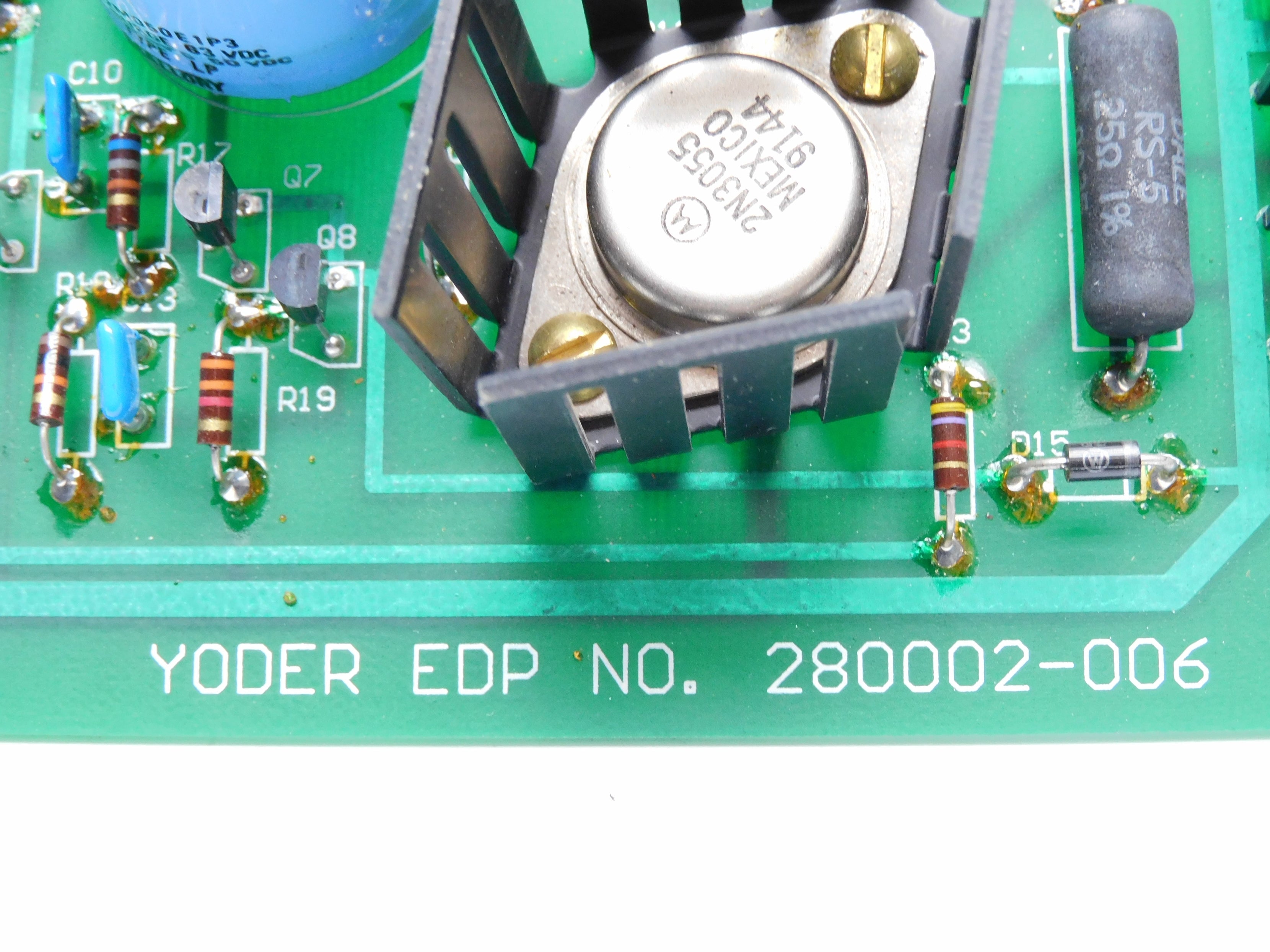 YODER EDP 280002-006 UNMP