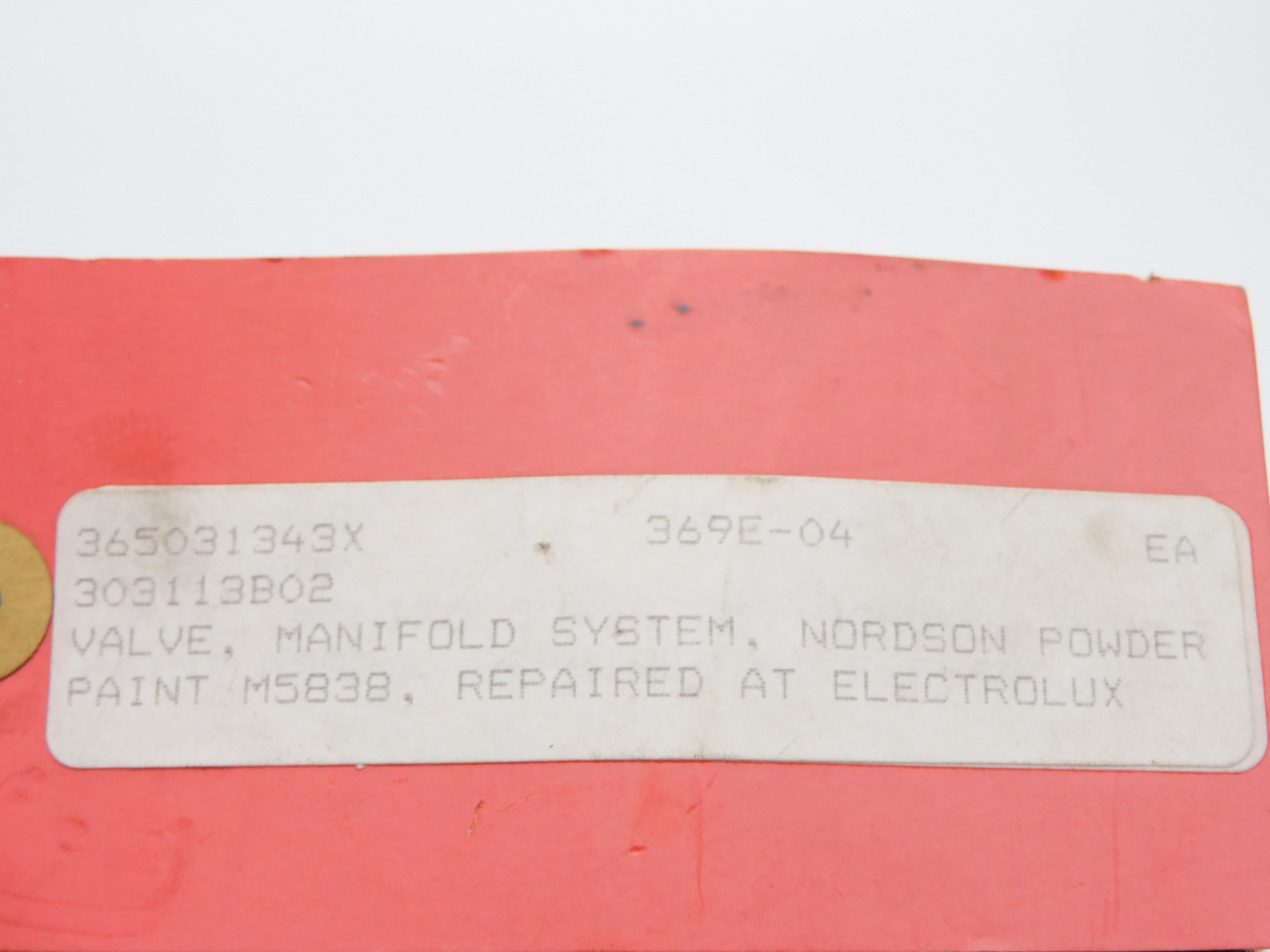 INDUSTRIAL SPARE PART 303113BO2 (REPAIRED) UNMP