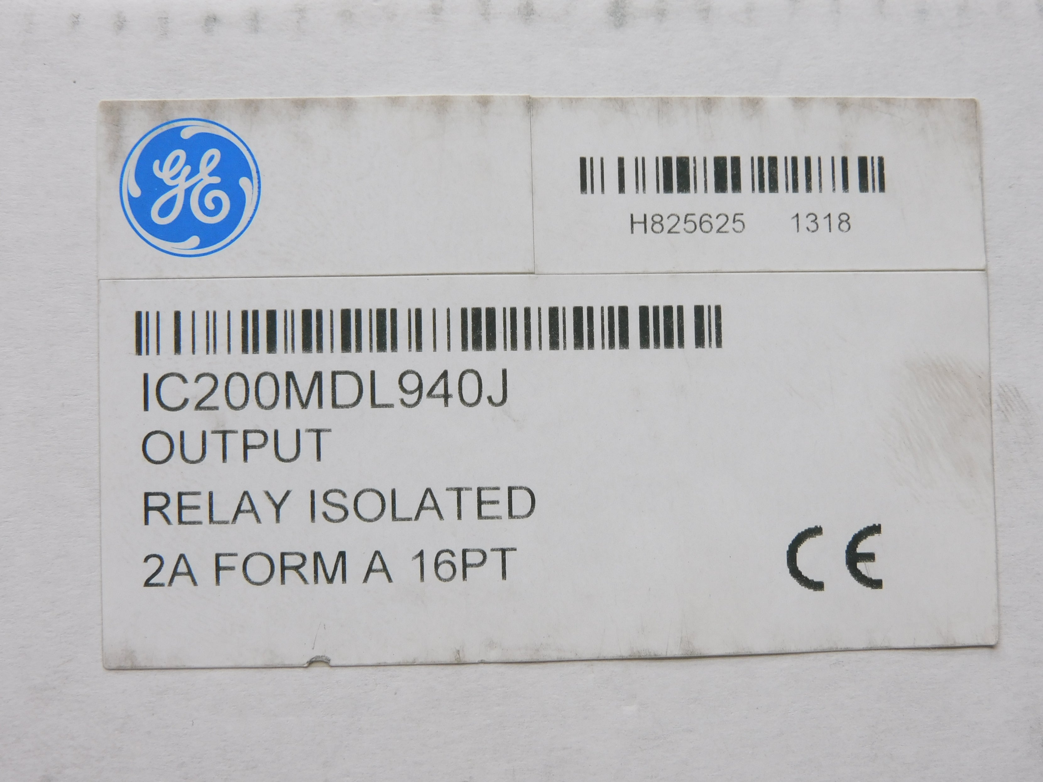 GENERAL ELECTRIC IC200MDL940J 2A NSFS