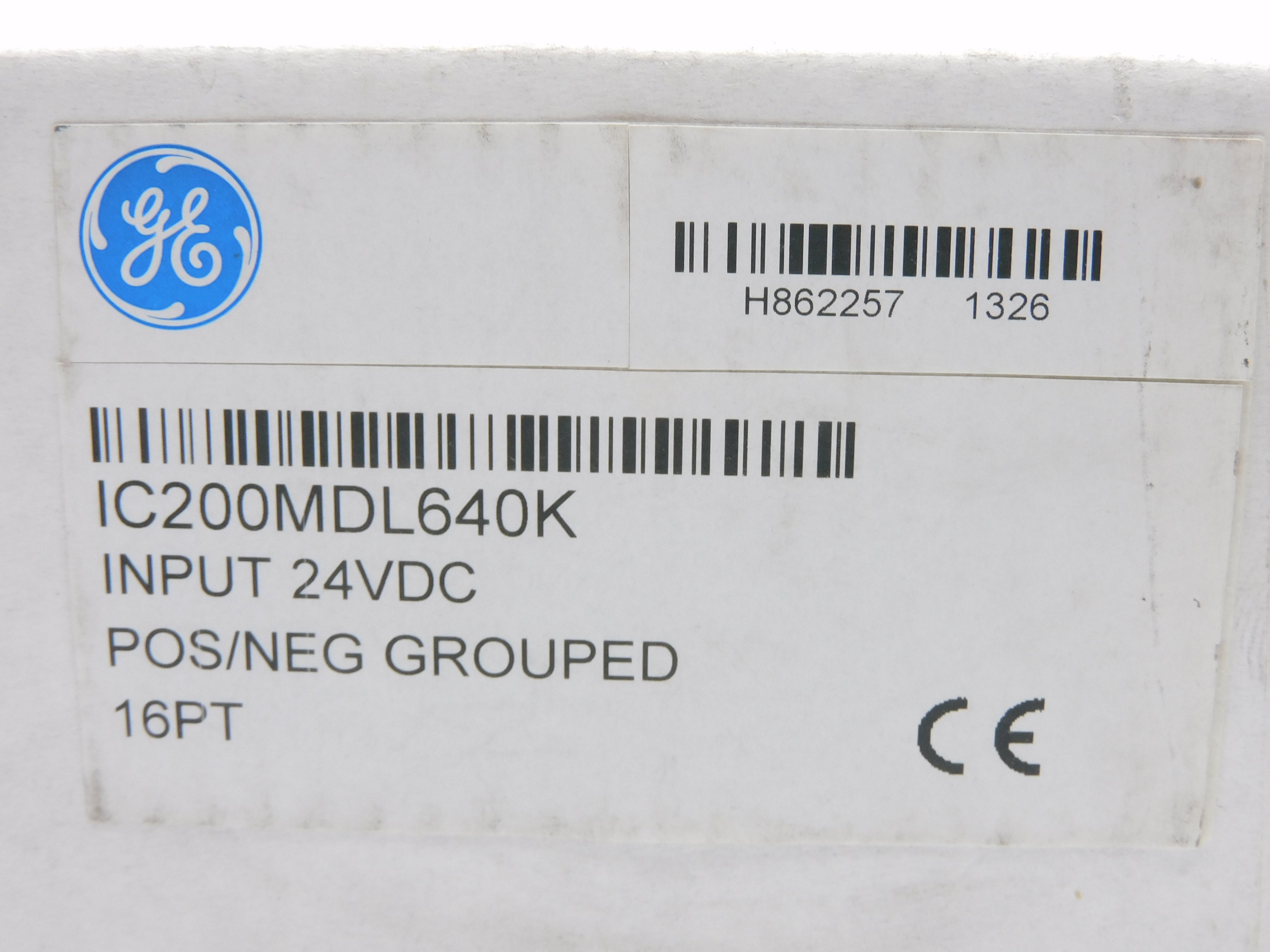 GENERAL ELECTRIC IC200MDL640K NSFS