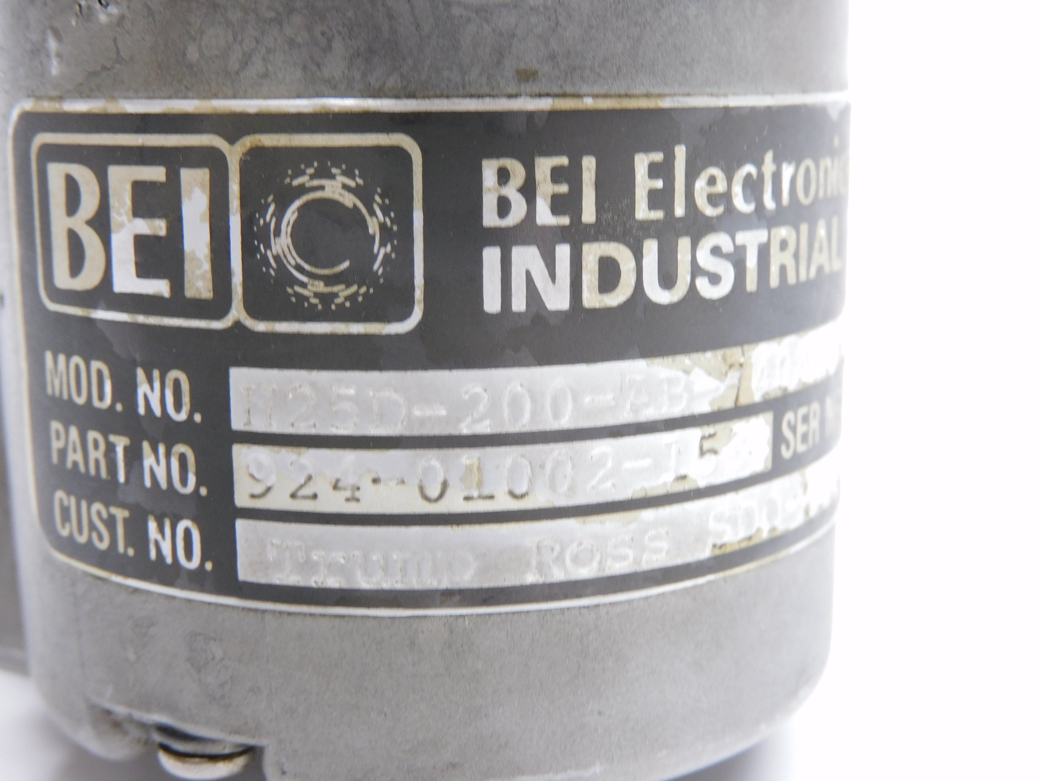 BEI H25D-200-AB-7404-SM14-S UNMP