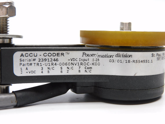ACCU-CODER TR1-U1R4-0060NV1R0C-K00 (AS PITURED) NSNP