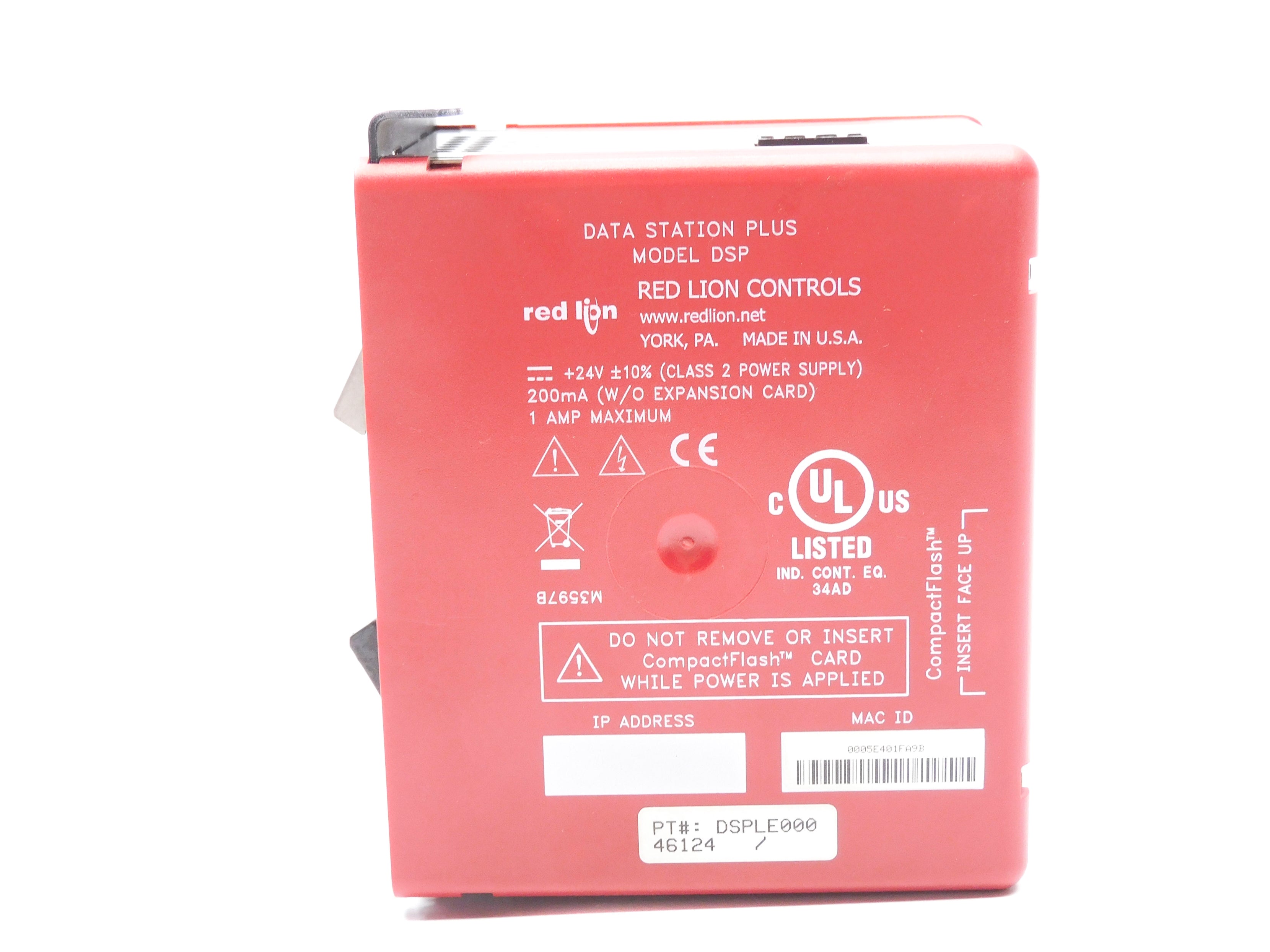RED LION CONTROLS DSPLE000 NSNP