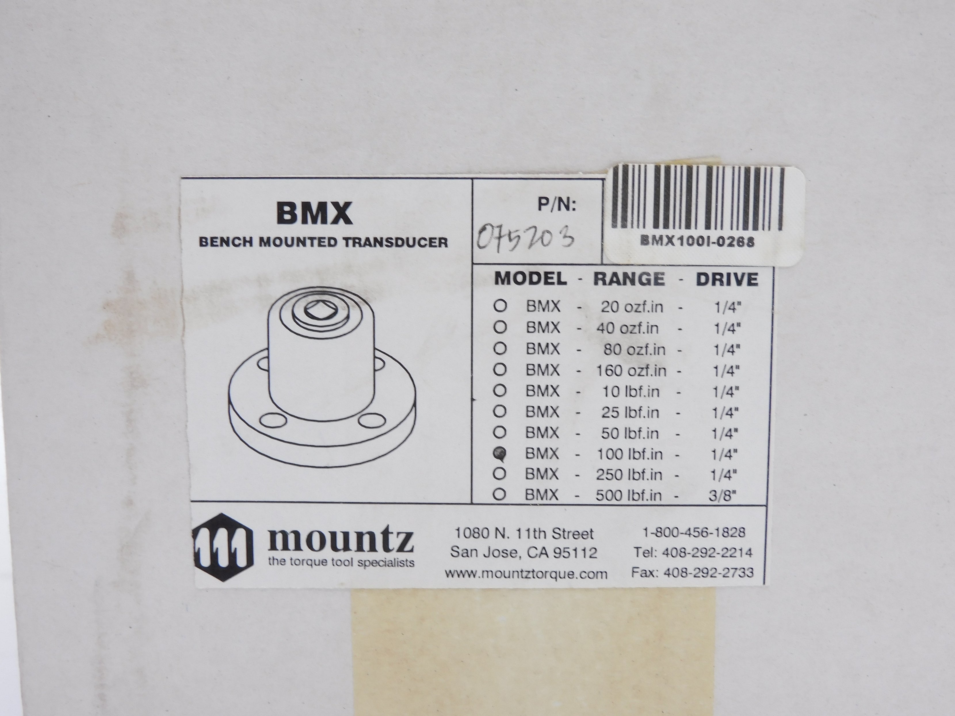MOUNTZ BMX-100i NSMP