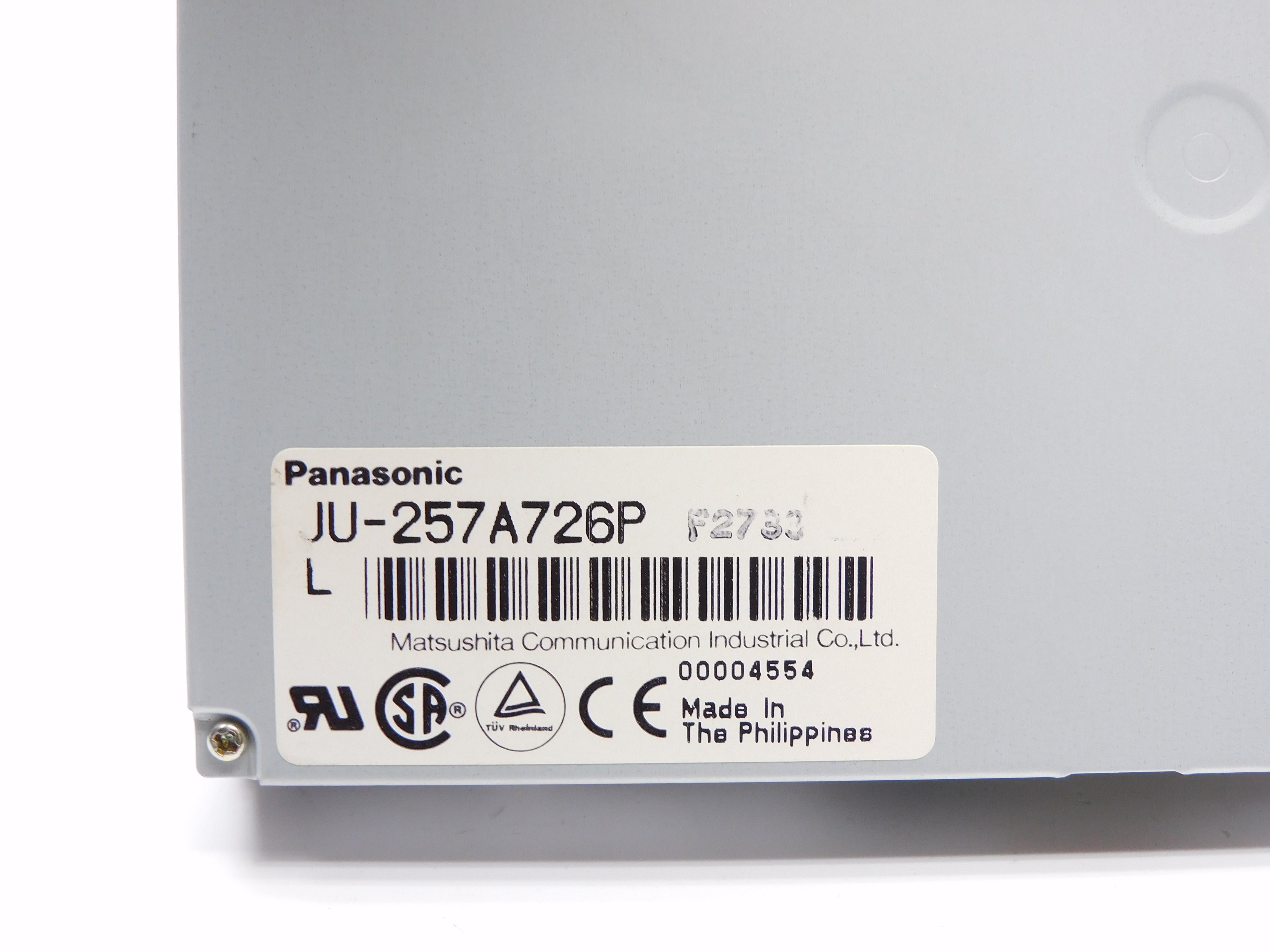PANASONIC JU-257A726P NSNP