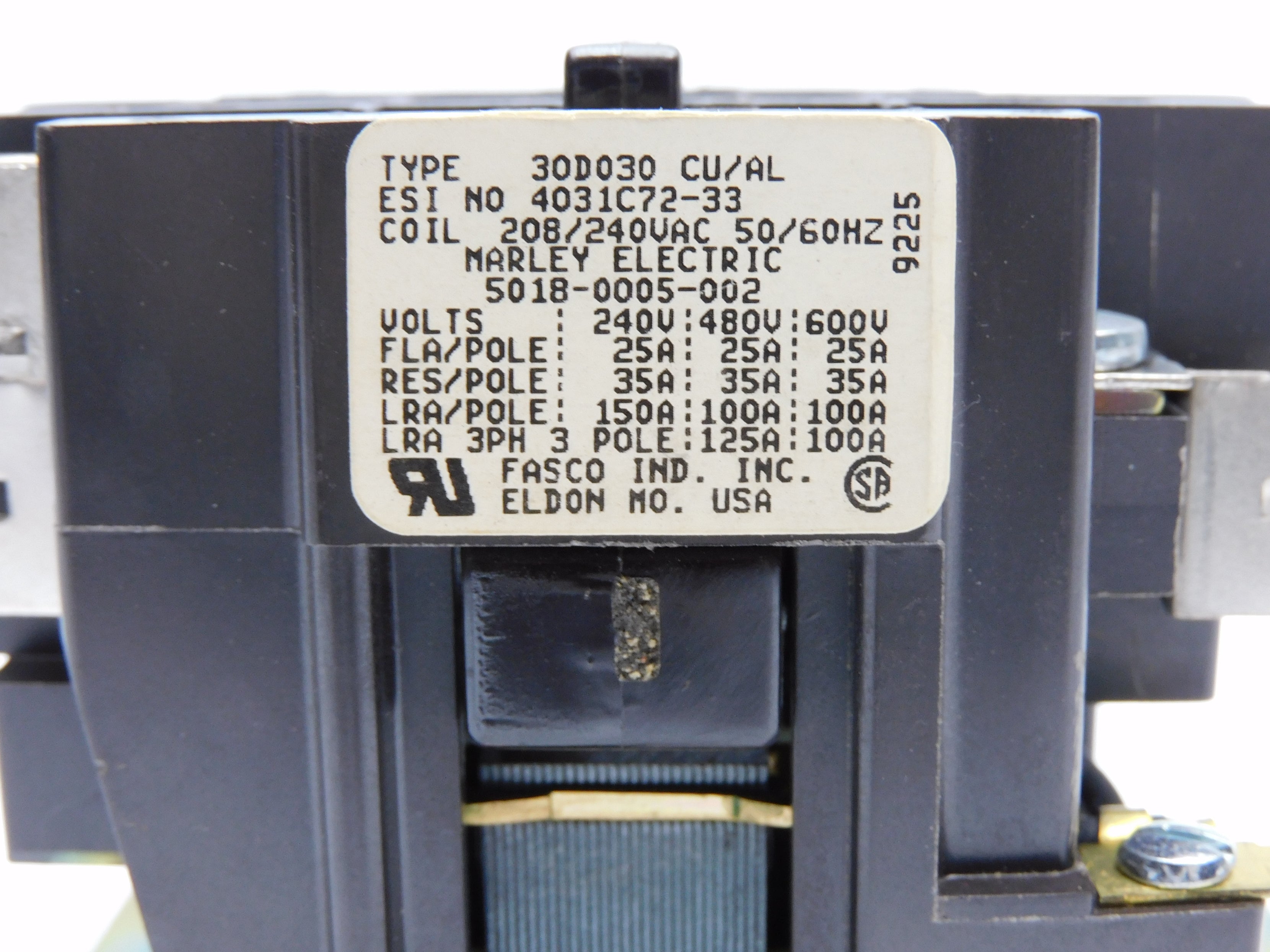 FASCO 3OD030 208/240VAC NSNP