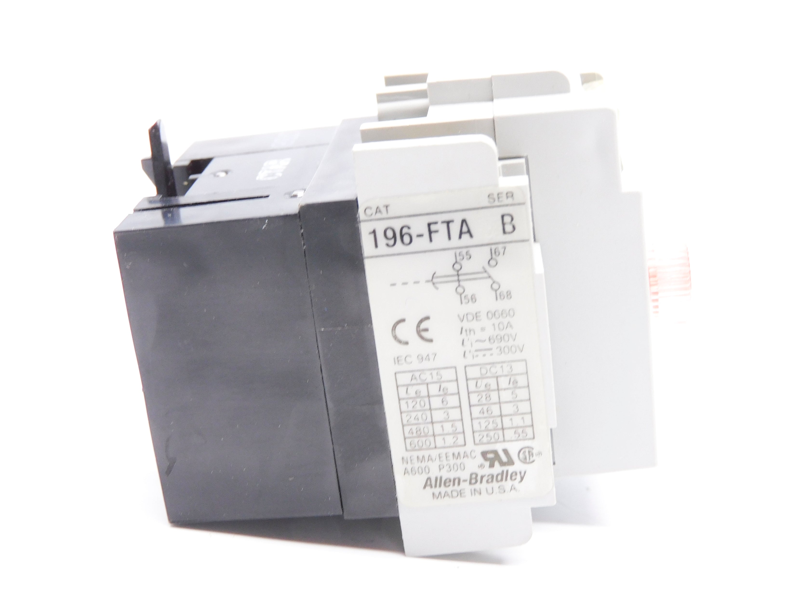 ALLEN BRADLEY 196-FTA SER. B NSNP
