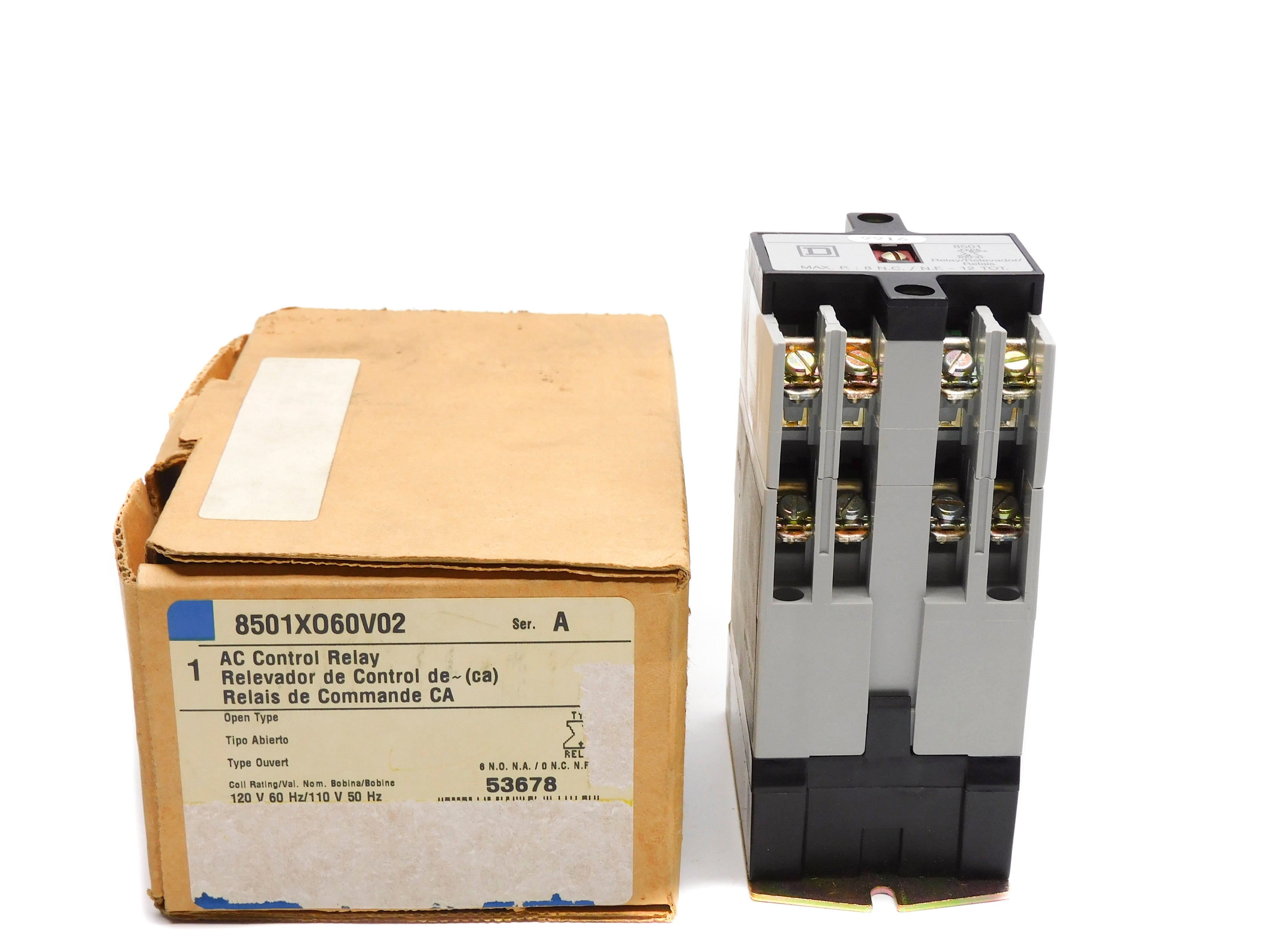 SQUARE D 8501XO60V02 SER. A 120V NSMP