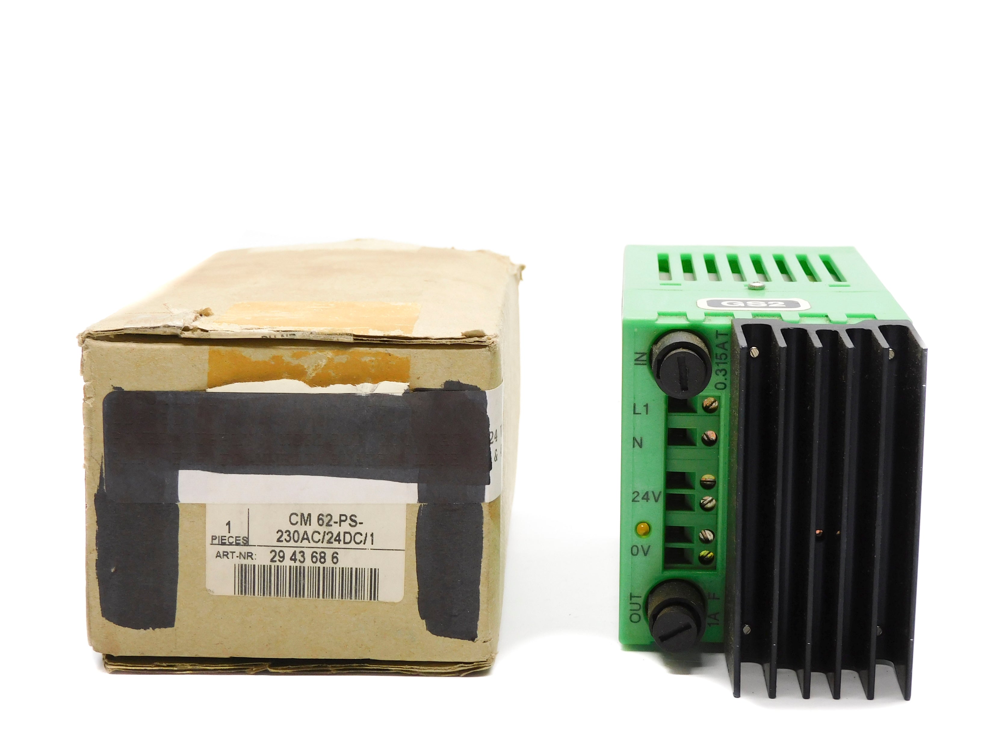 PHOENIX CONTACT CM62-PS-230AC/24DC/1 NSMP
