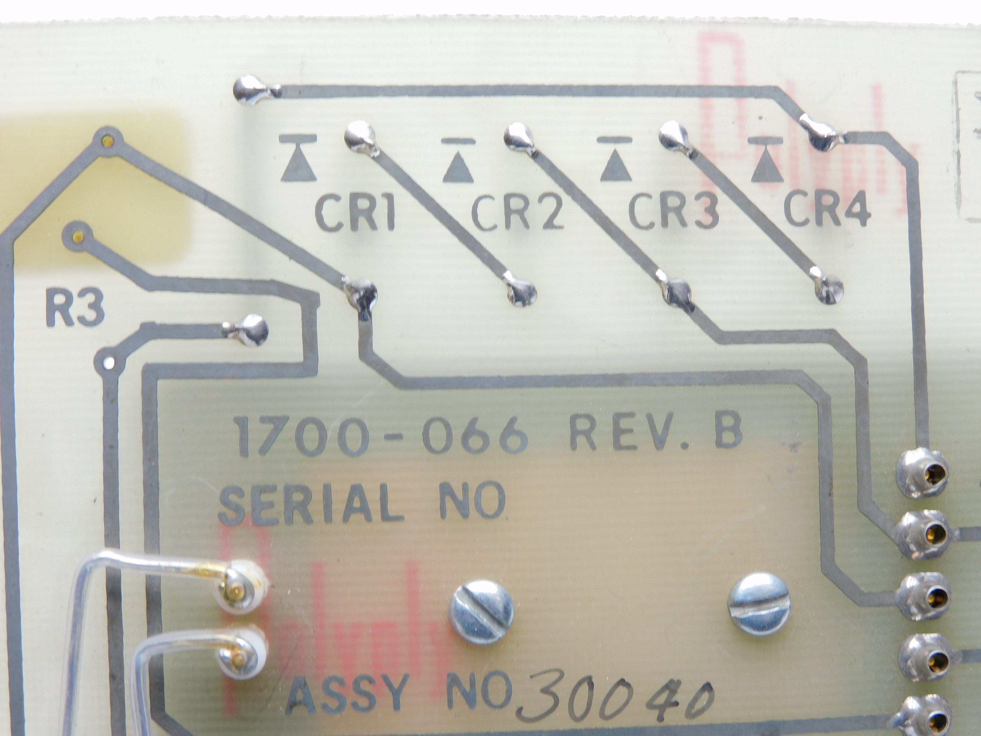 ANALOG DEVICES 1700-066 REV. B UNMP